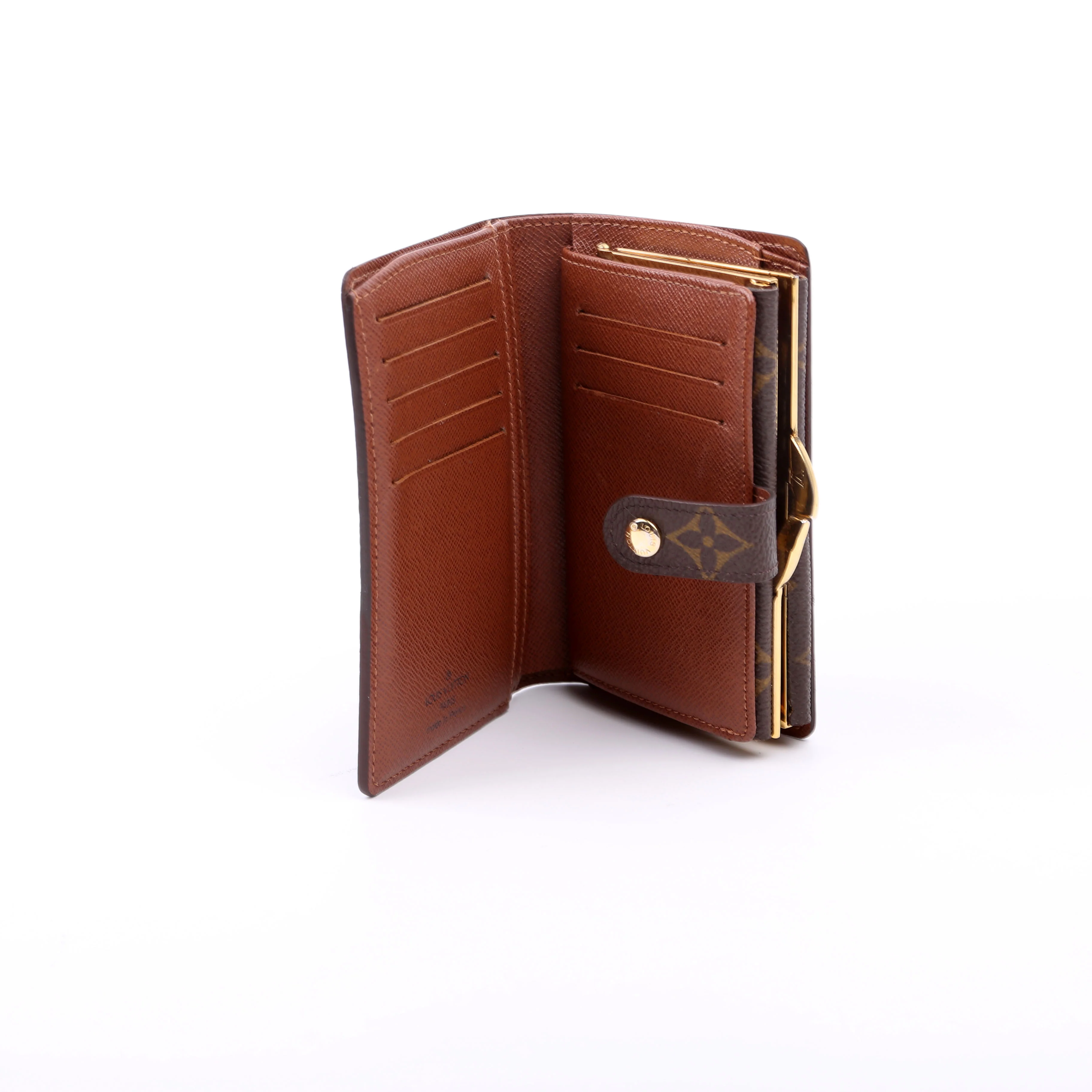 French Purse Wallet Monogram Brown - Image 5