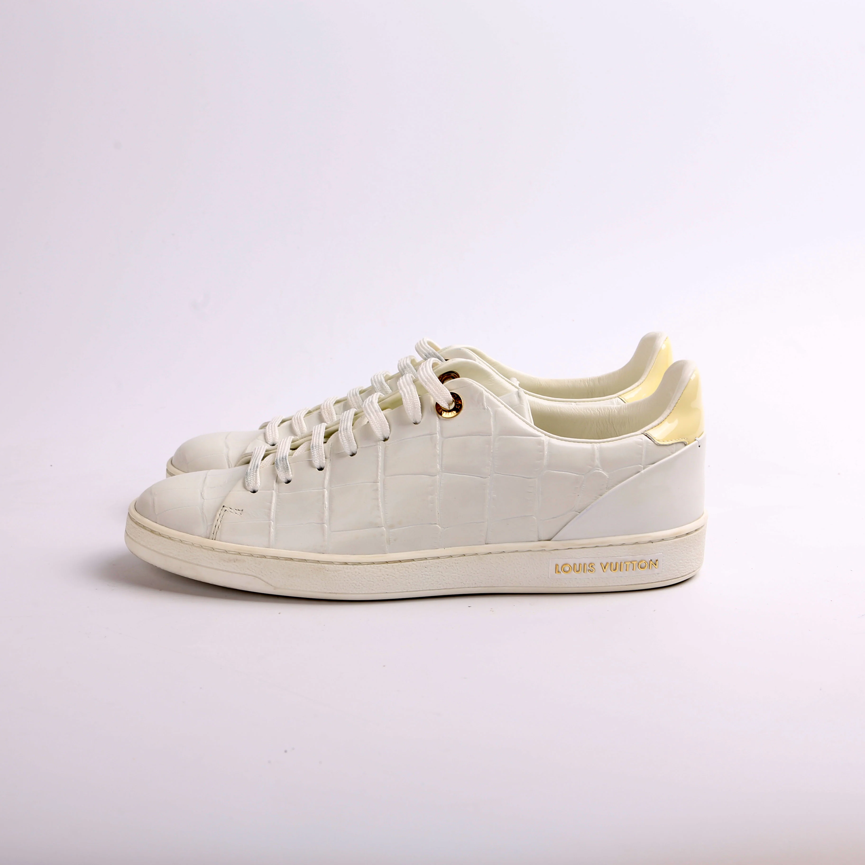 Frontrow Croc-Embossed Sneakers Size 39 - Image 2