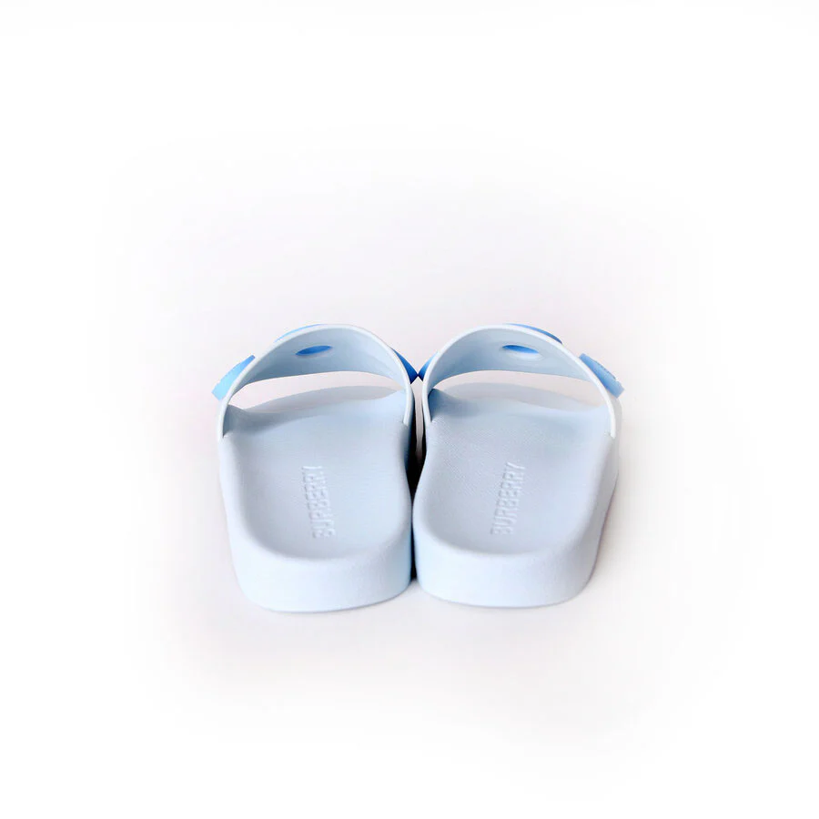 Furley Embellished Slides Size 36 Blue - Image 3