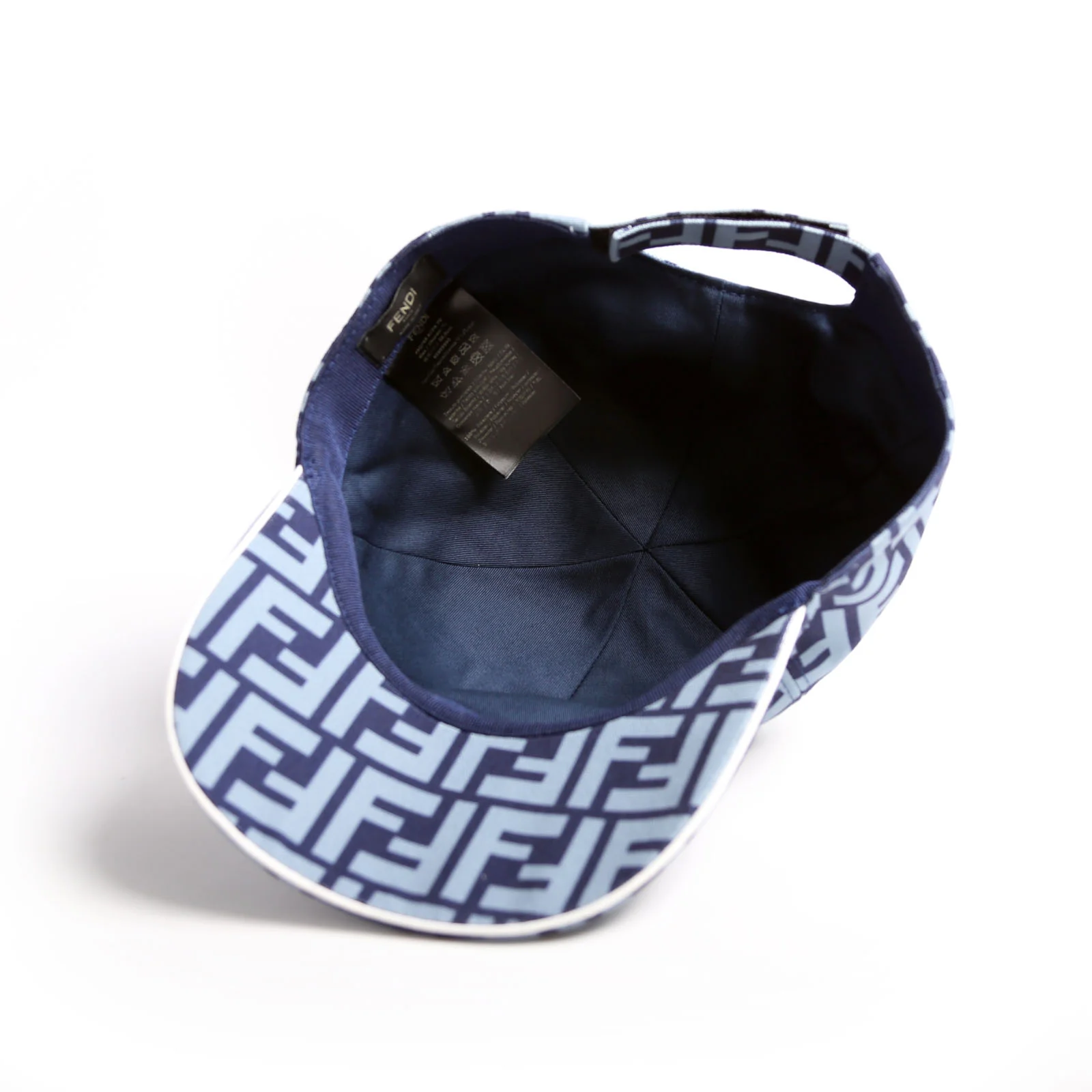 FXQ768 Zucca Baseball Cap Hat Size 58 Navy/Blue - Image 5