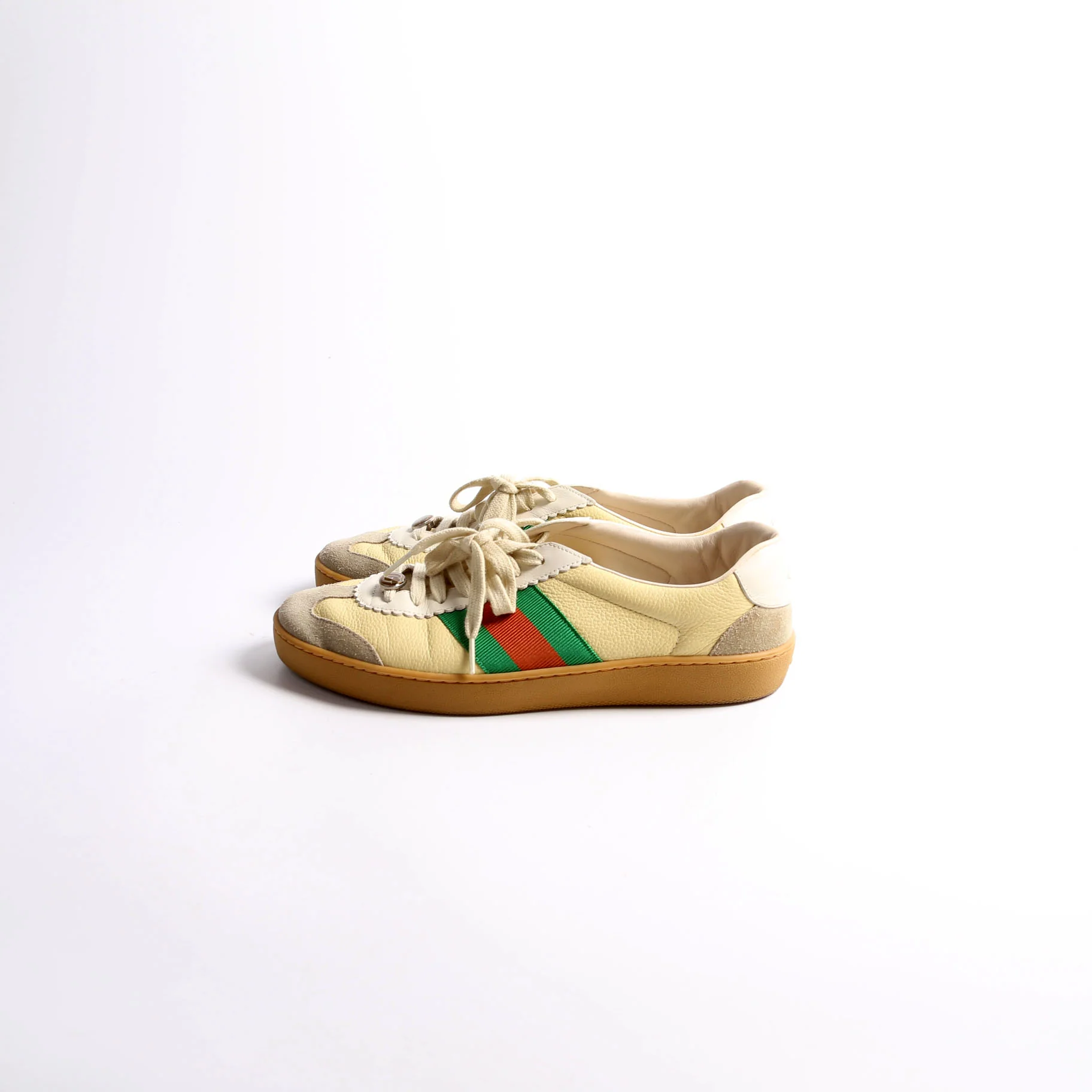 G74 Web Bee Sneakers Men's Size 7.5 (Women's 10) Cream/Multicolor - Image 3