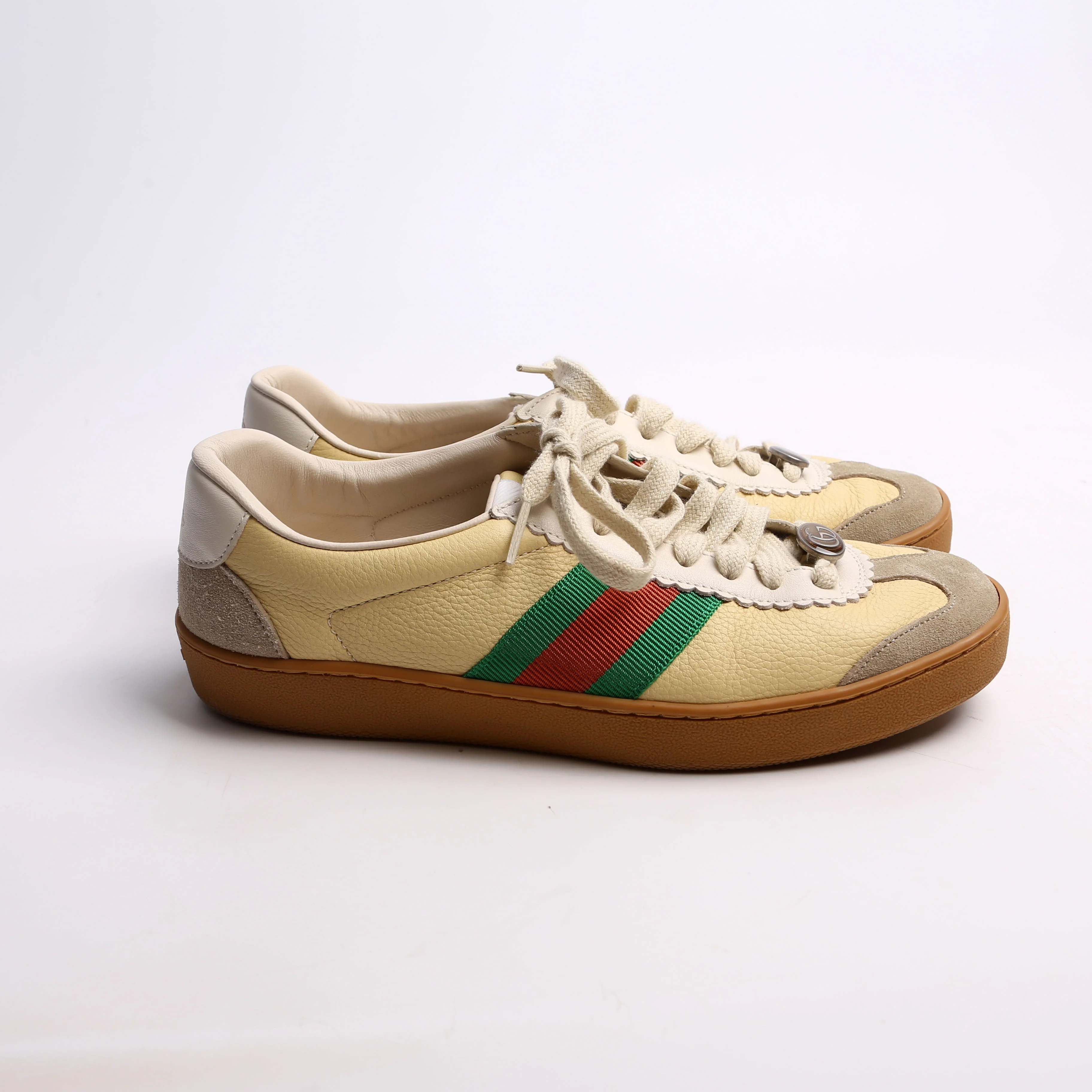 G74 Web Sneakers Size 37.5 Yellow - Image 3