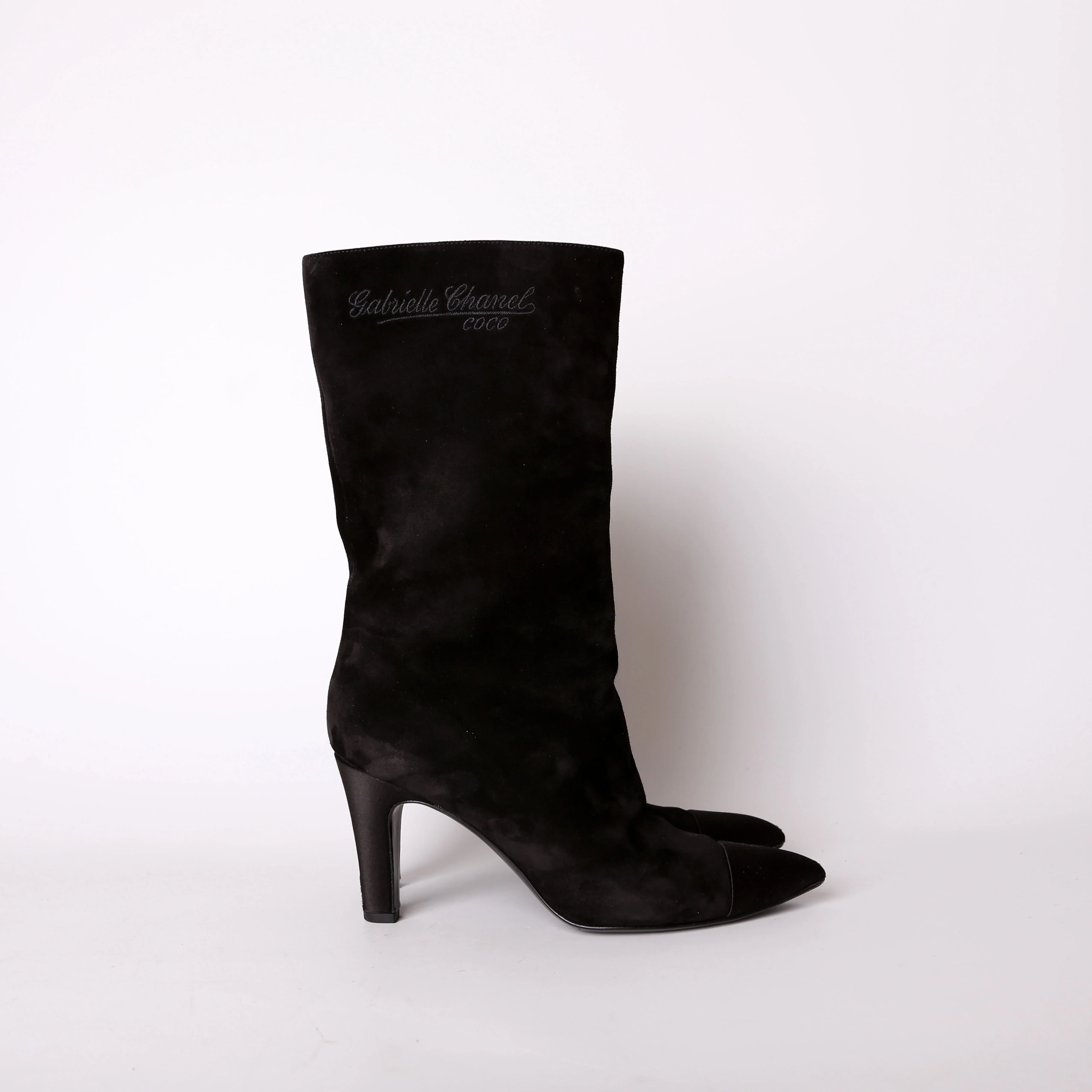 Gabrielle Cap Toe Boots Size 38.5 - Image 3