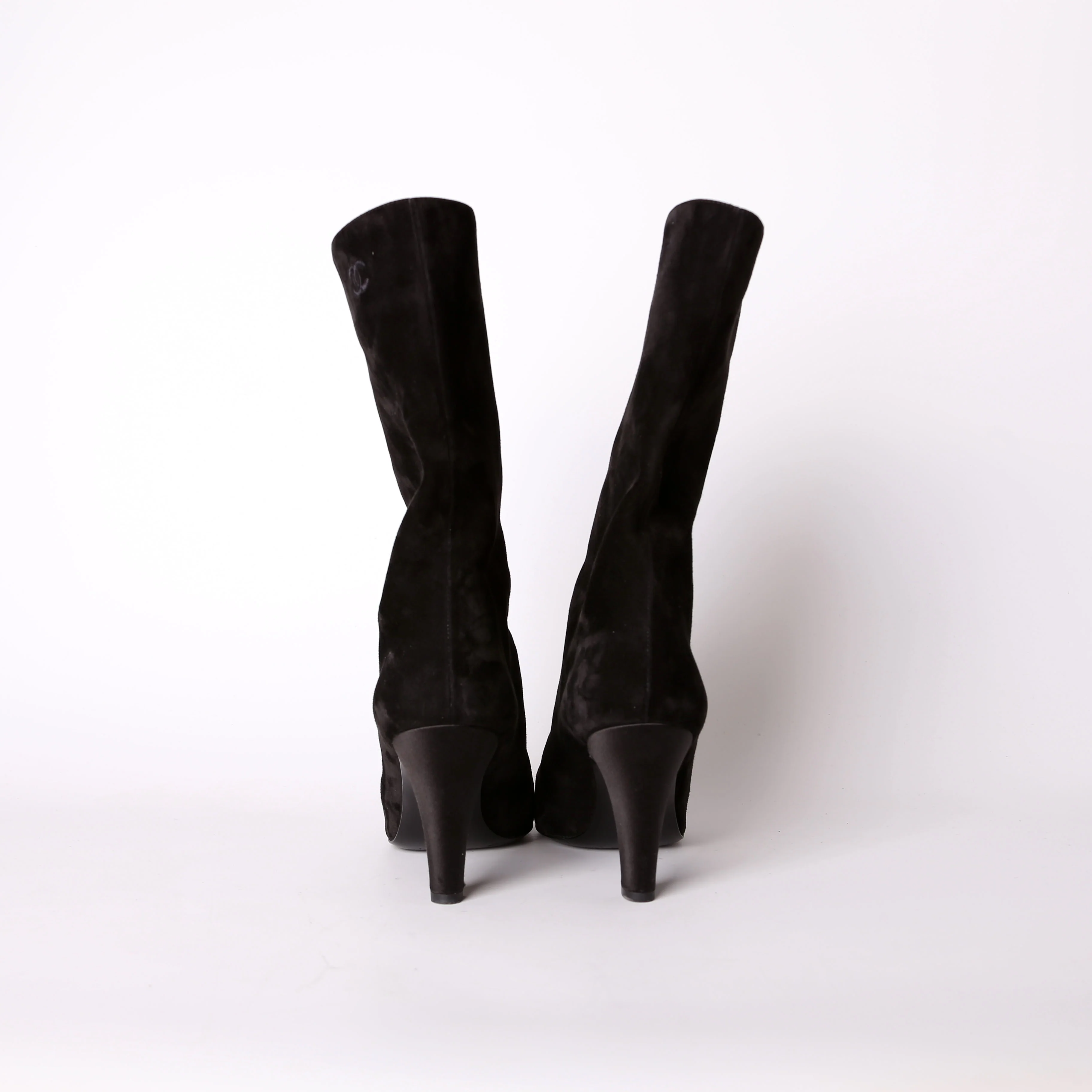 Gabrielle Cap Toe Boots Size 38.5 - Image 4
