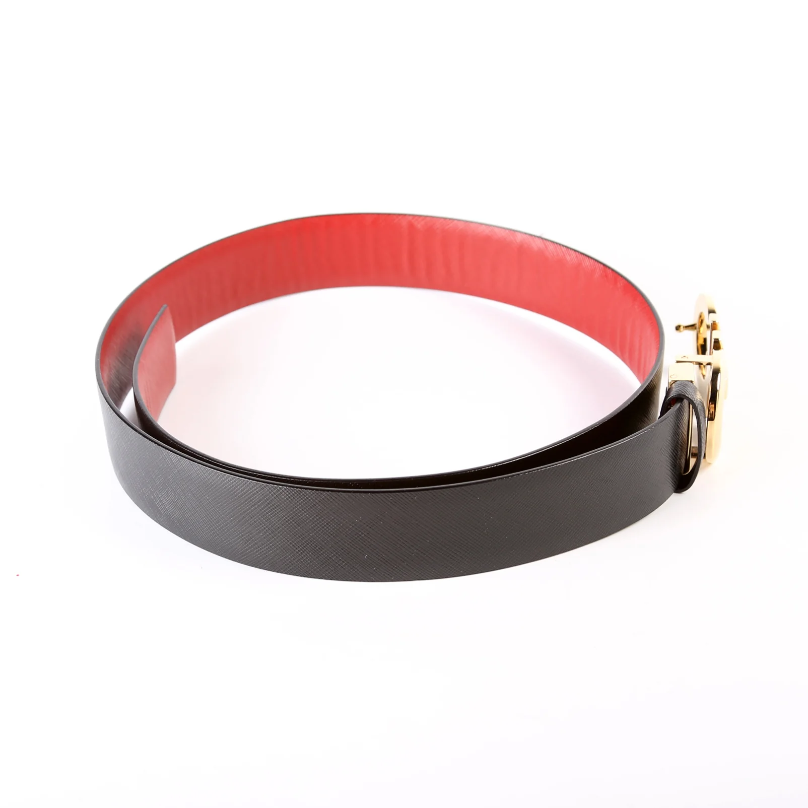 Gancini Buckle Reversible Belt - Image 4