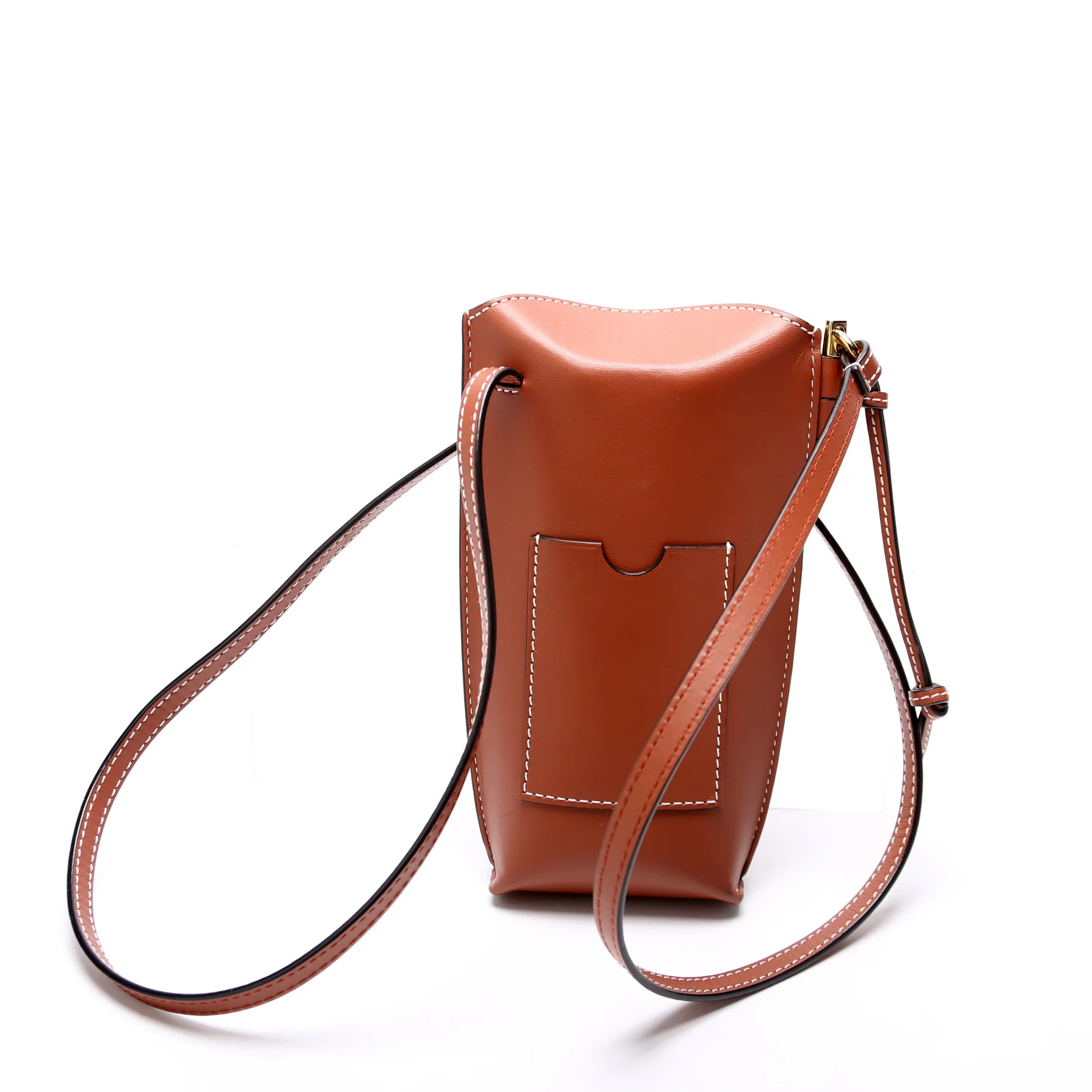Gate Pocket Smooth Calfskin Brown - Image 4