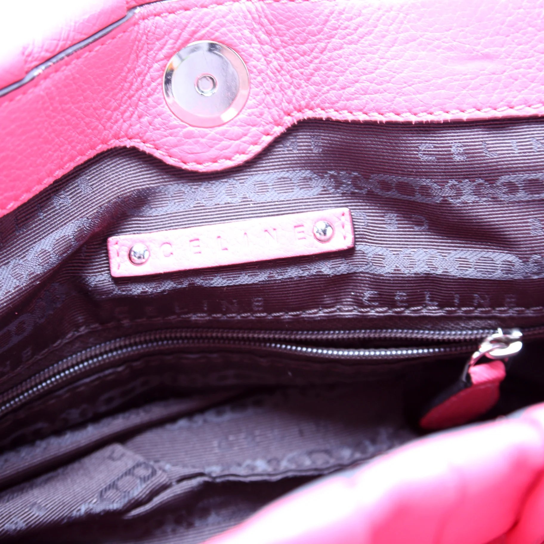 Gathered Leather 2-Way Bag - Image 10