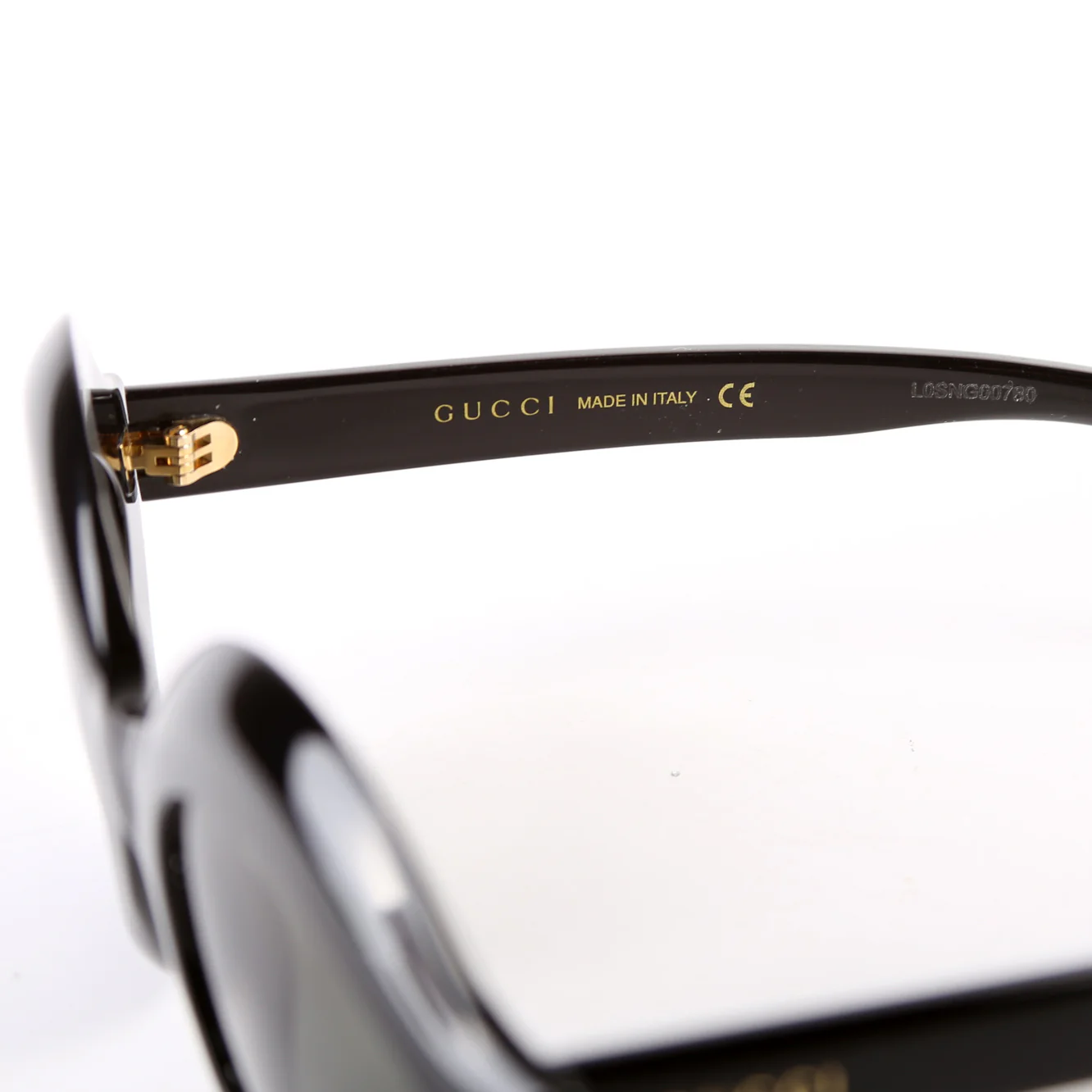 GG 0085/S Cat Eye Sunglasses Black - Image 6