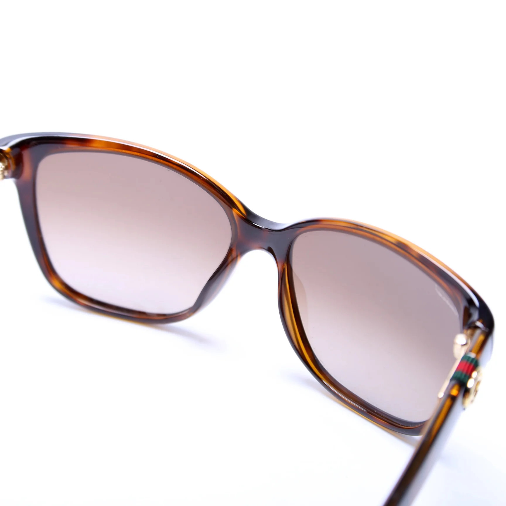 GG 3645/S Interlocking G Web Sunglasses Brown - Image 5