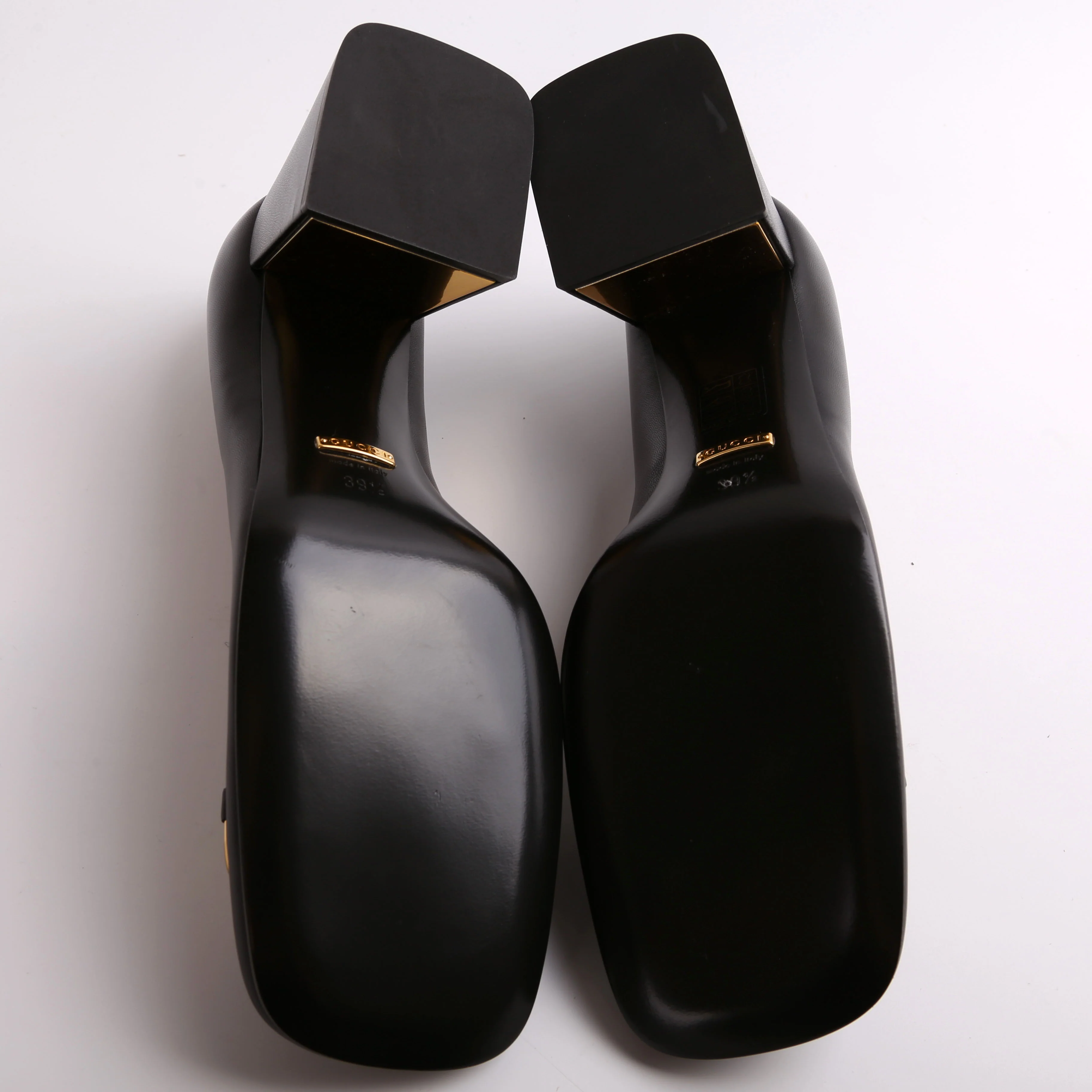 GG Horsebit Block Heels Size 39 - Image 6