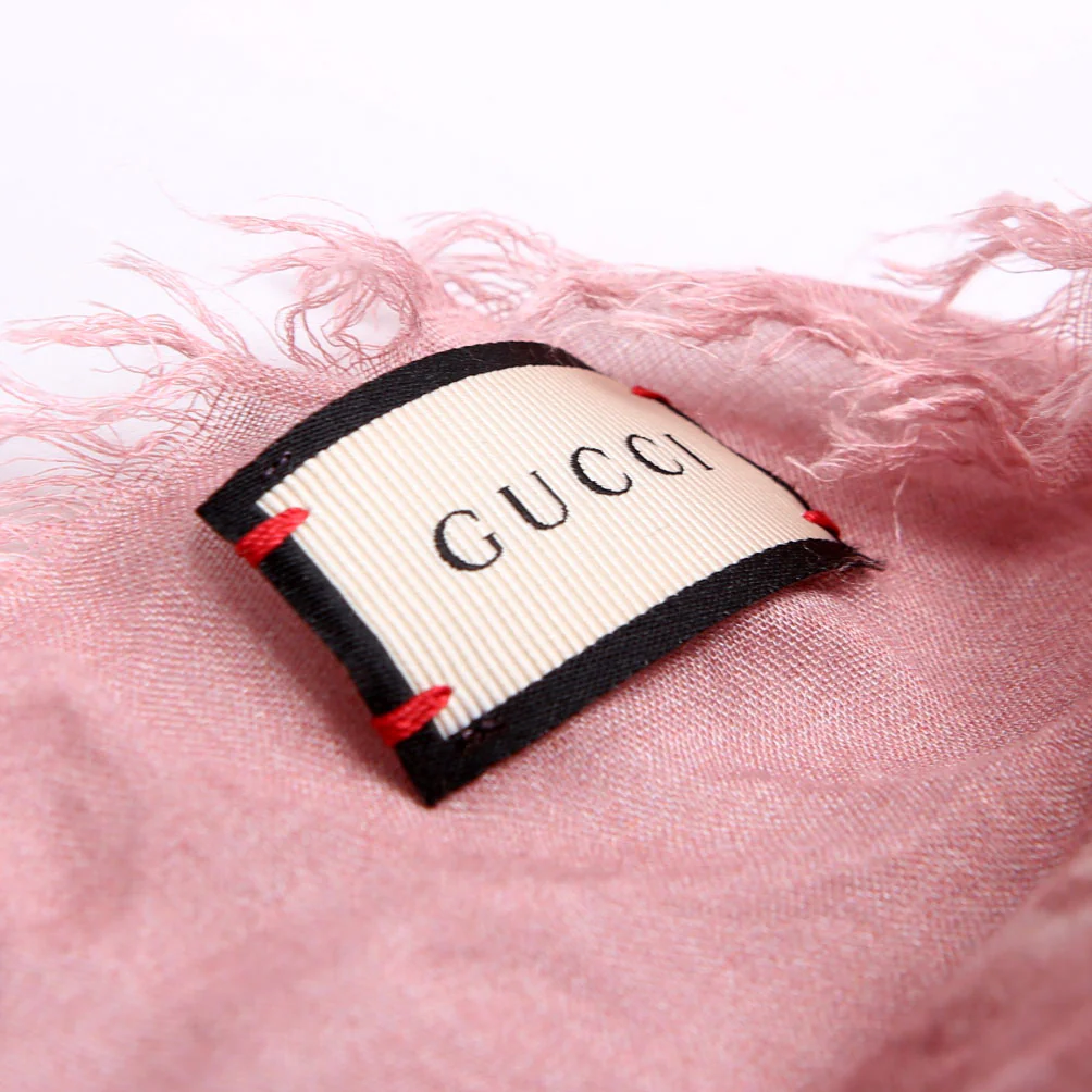 GG Arabesque Silk/Modal Scarf - Image 4