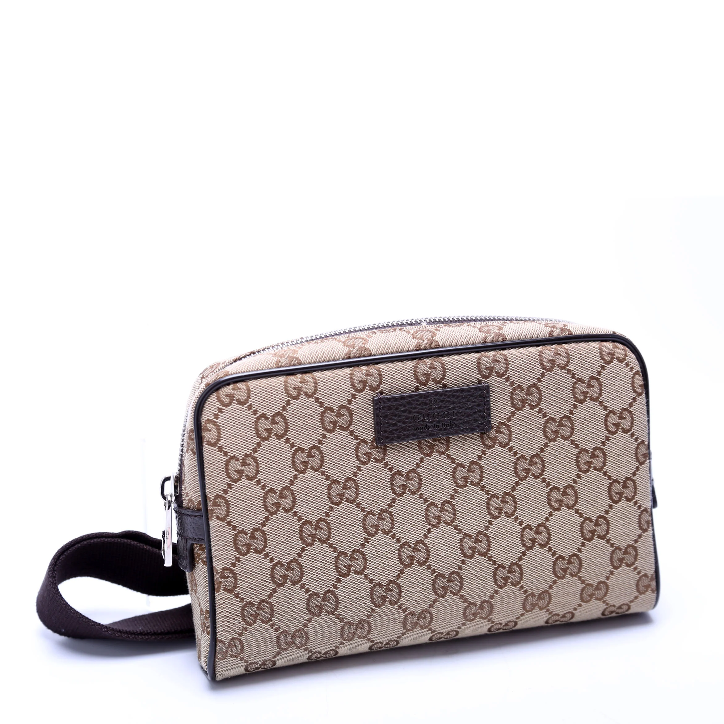 GG Canvas Belt Bag Brown - Image 2