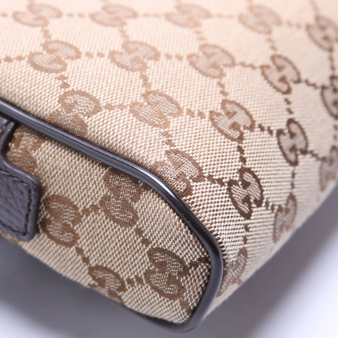 GG Canvas Belt Bag Brown - Image 6