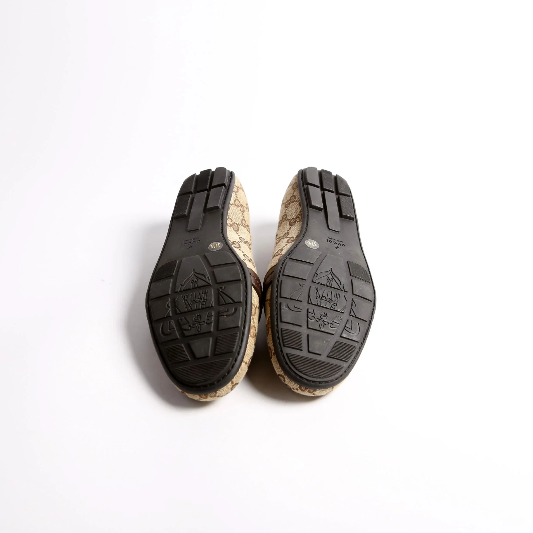 GG Canvas Loafers Size 37.5 - Image 7