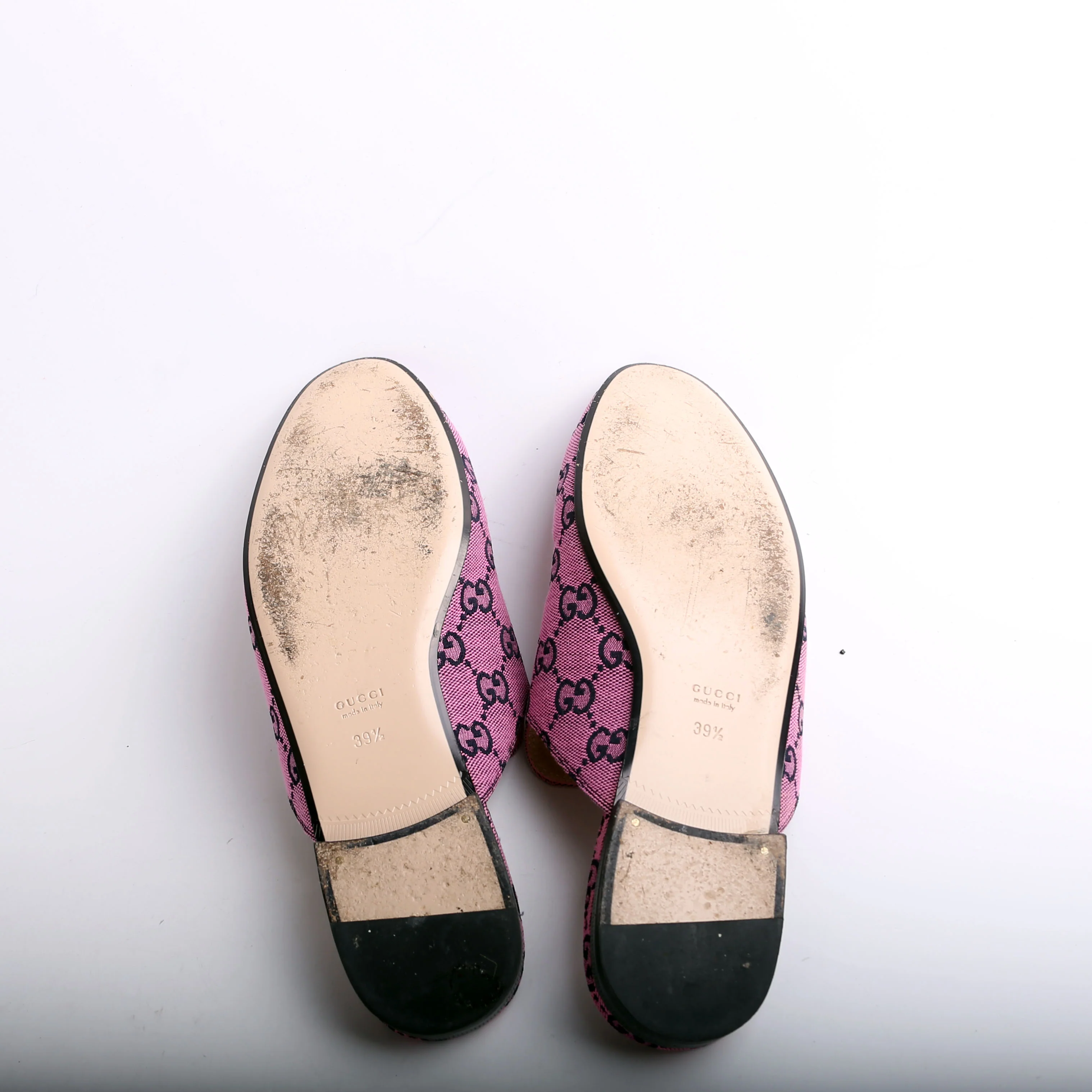 GG Canvas Princetown Mules Size 39.5 - Image 5
