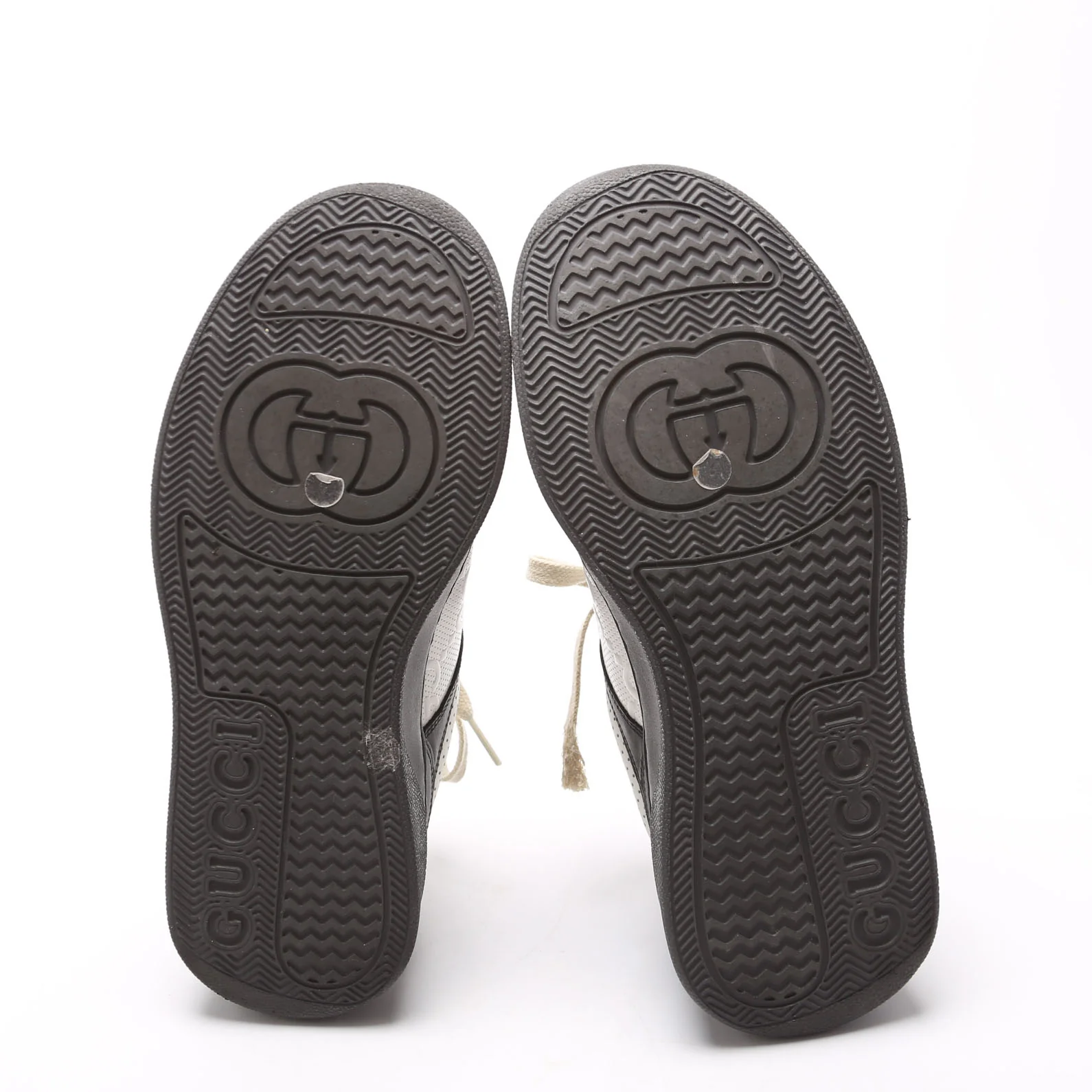 GG Chunky Leather Sneakers Size 38 - Image 6