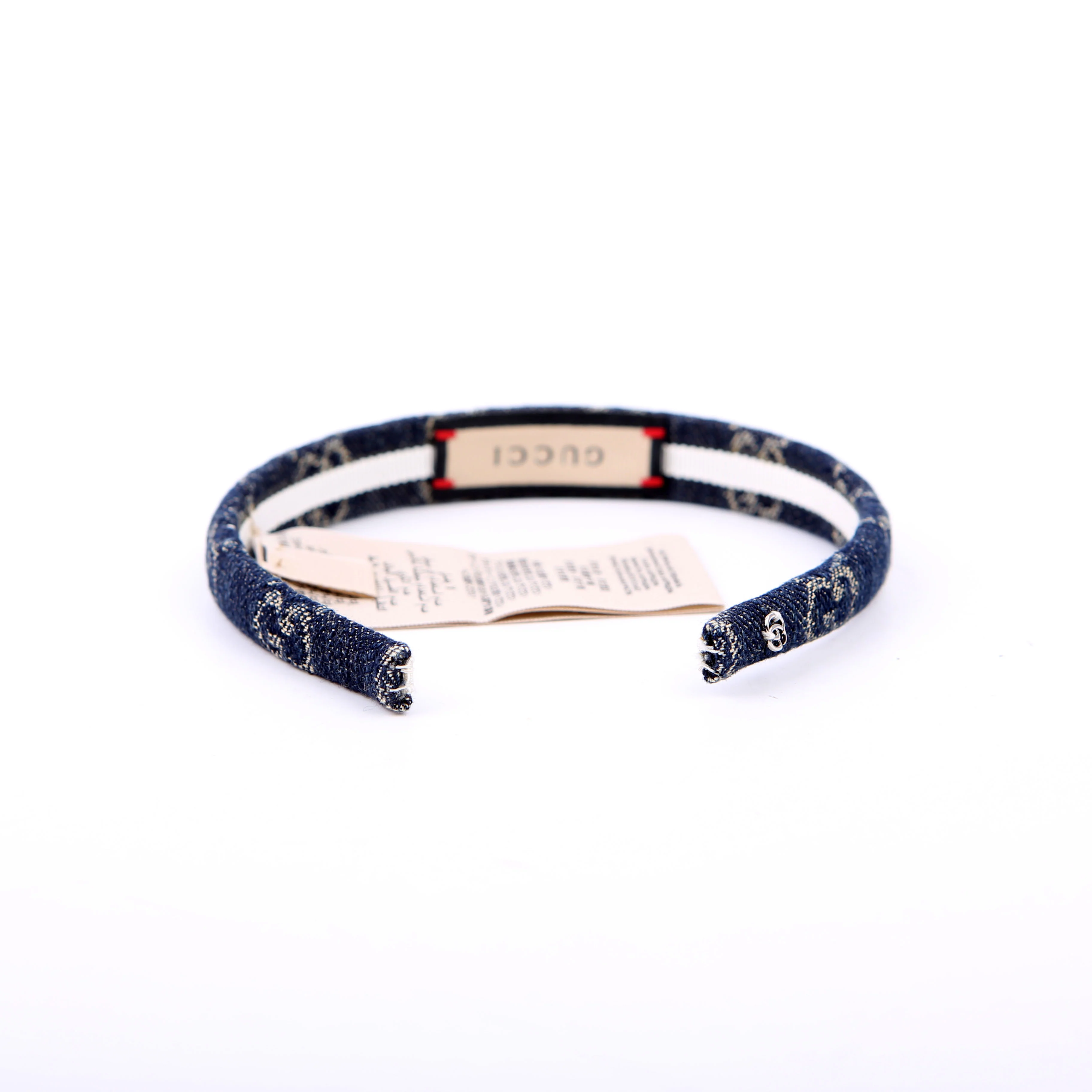 GG Denim Headband Navy - Image 3