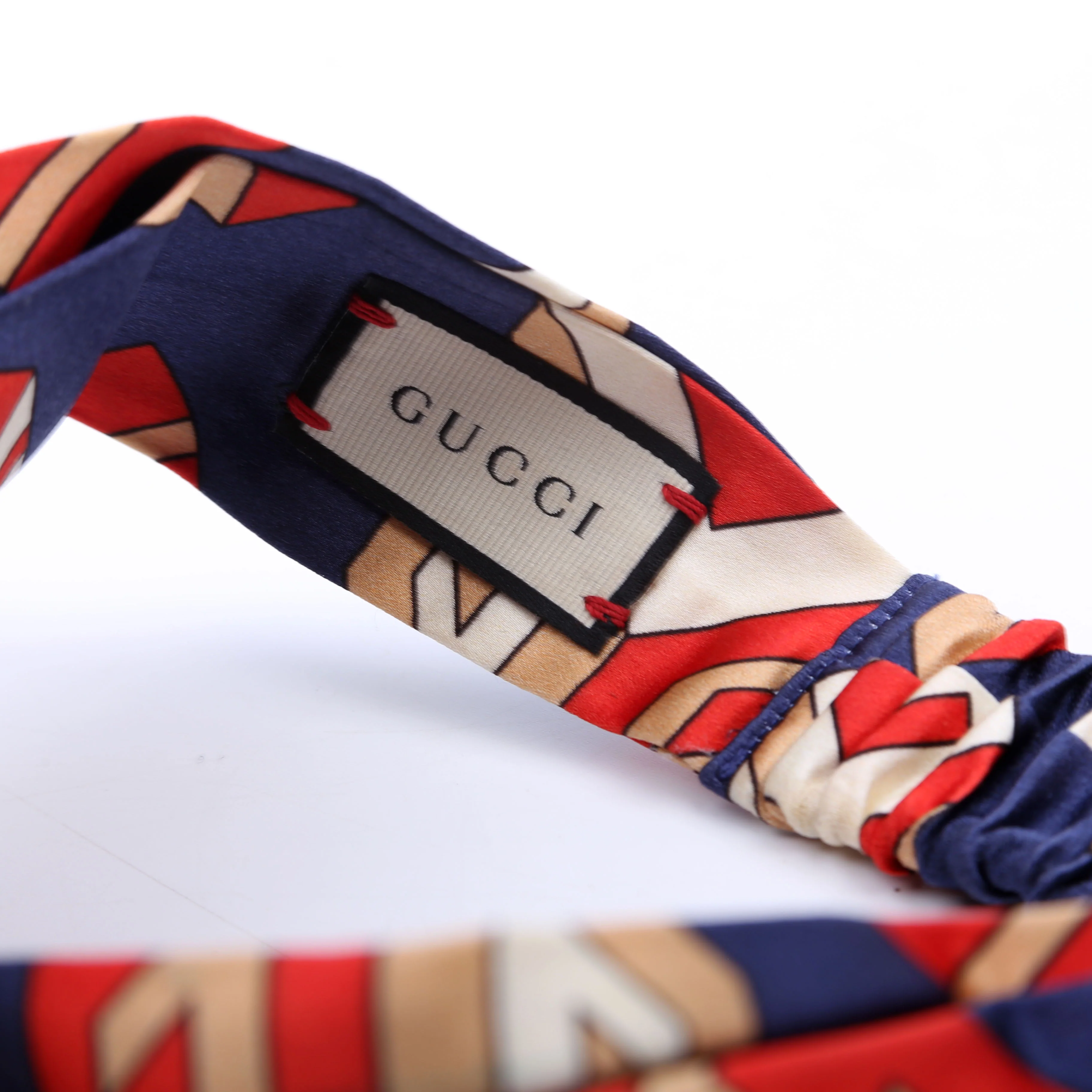GG Duchess Silk Headband Multicolor - Image 4