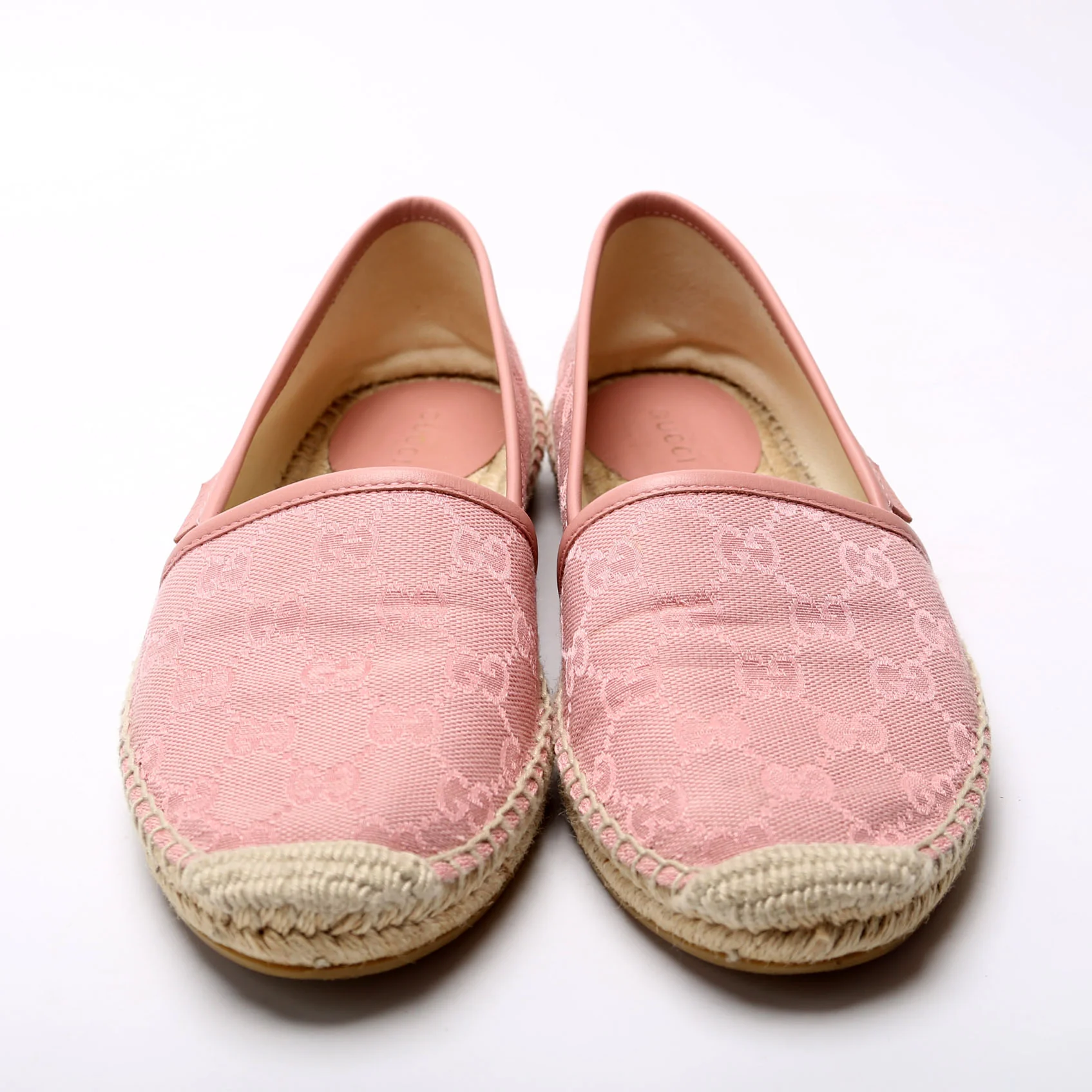 GG Espadrilles Size 37.5 Pink - Image 2