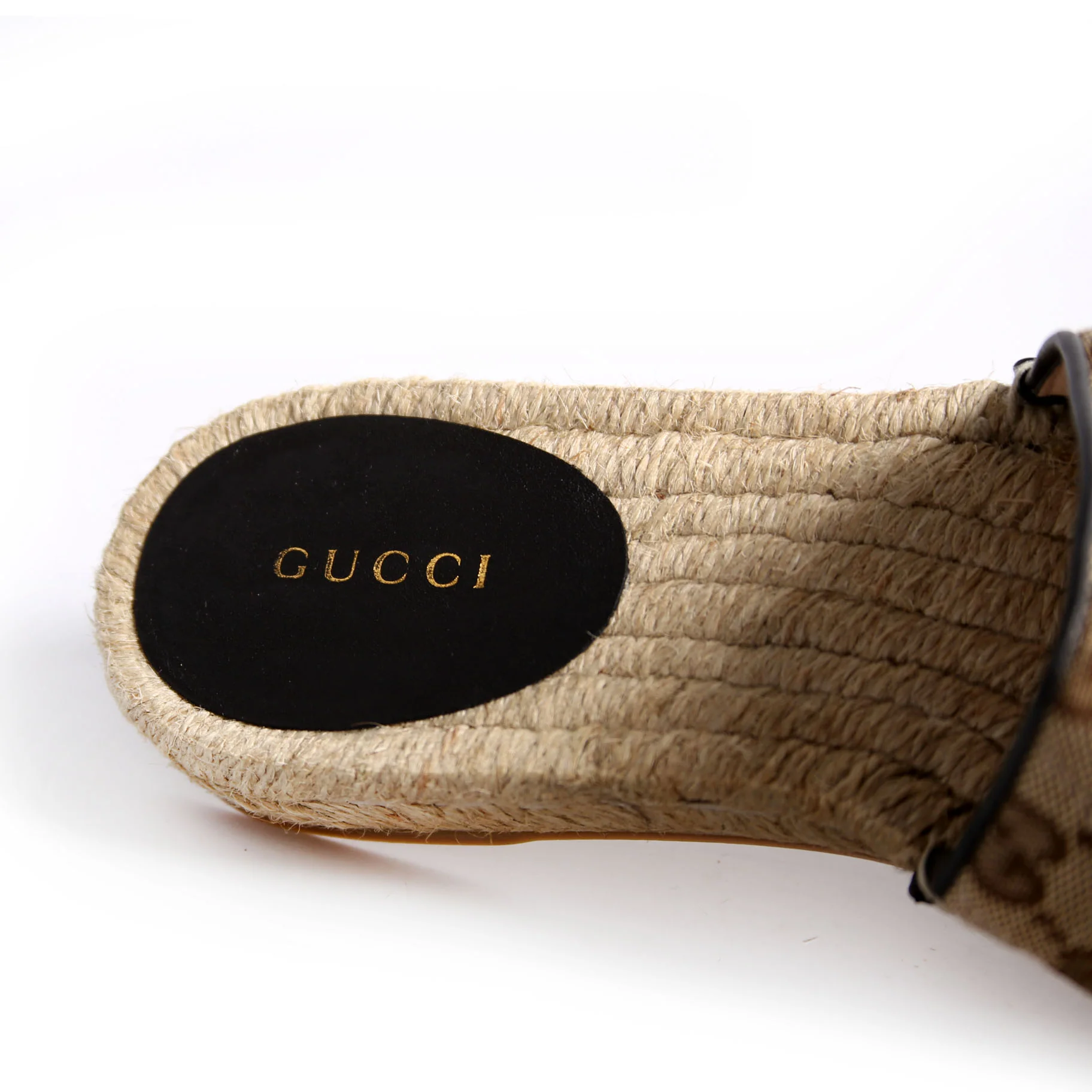 GG Espadrilles Slides Size 37 - Image 8