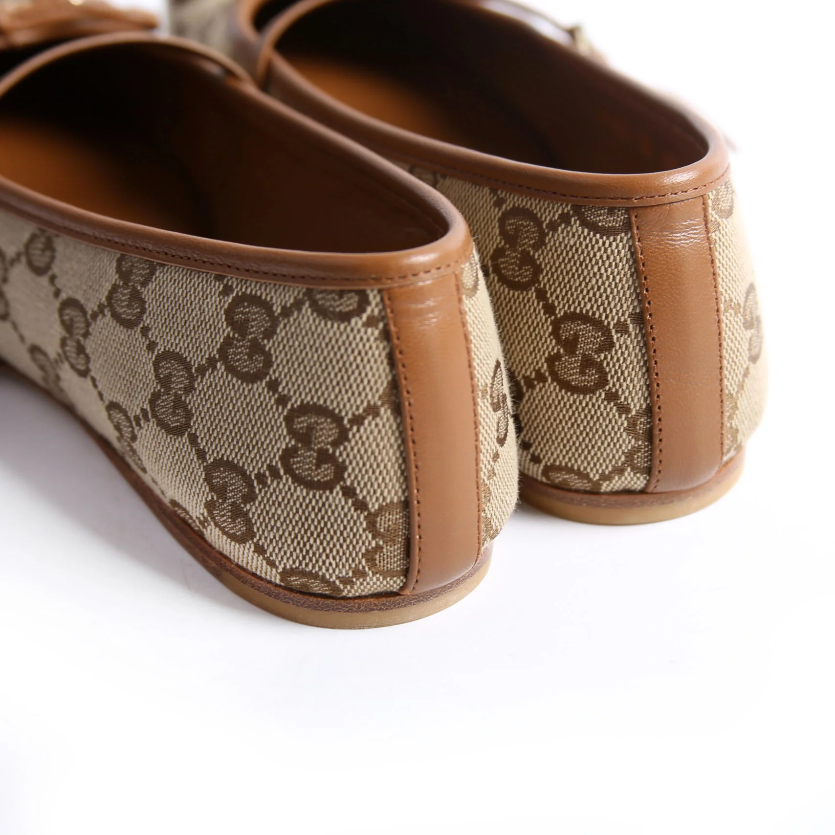 GG Horsebit Ballet Flat Size 38 - Image 10