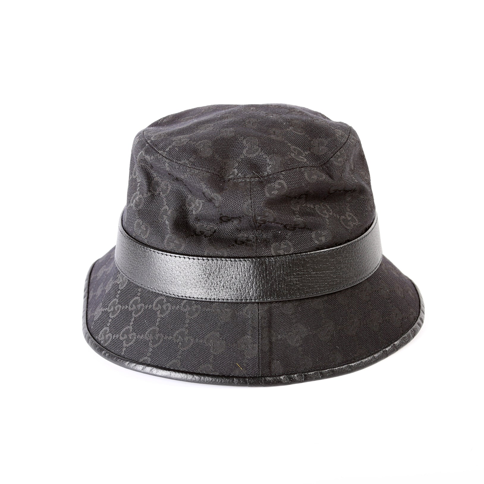 GG Jago Bucket Hat Monogram/Calfskin - Image 2