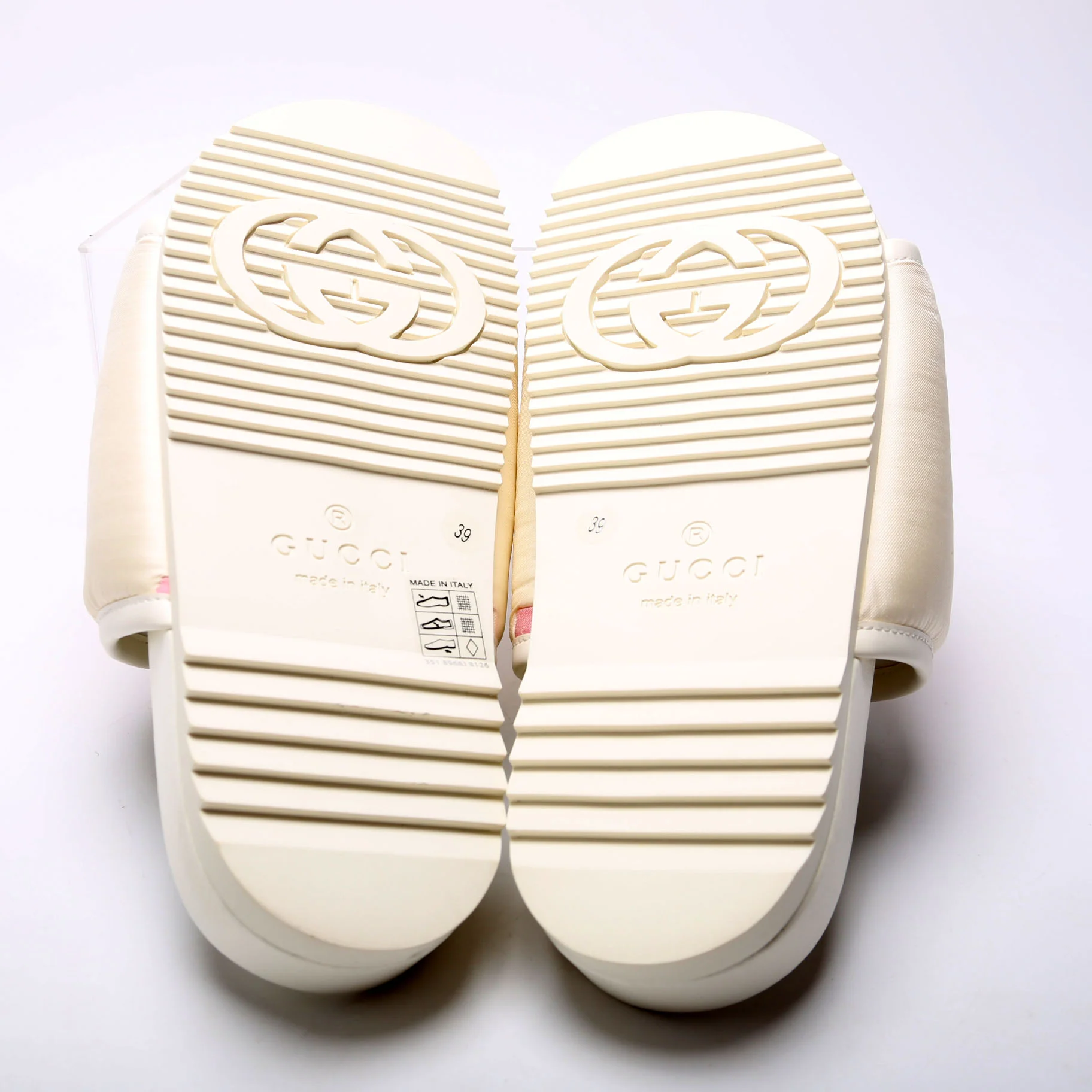 GG Logo Slides Size 39 White and Pink - Image 6