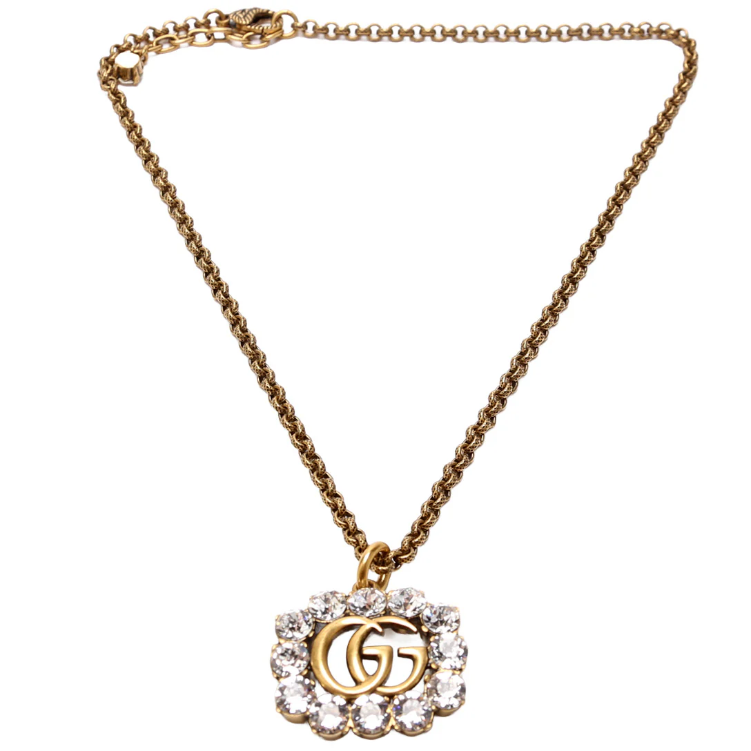 GG Marmont Crystal Necklace