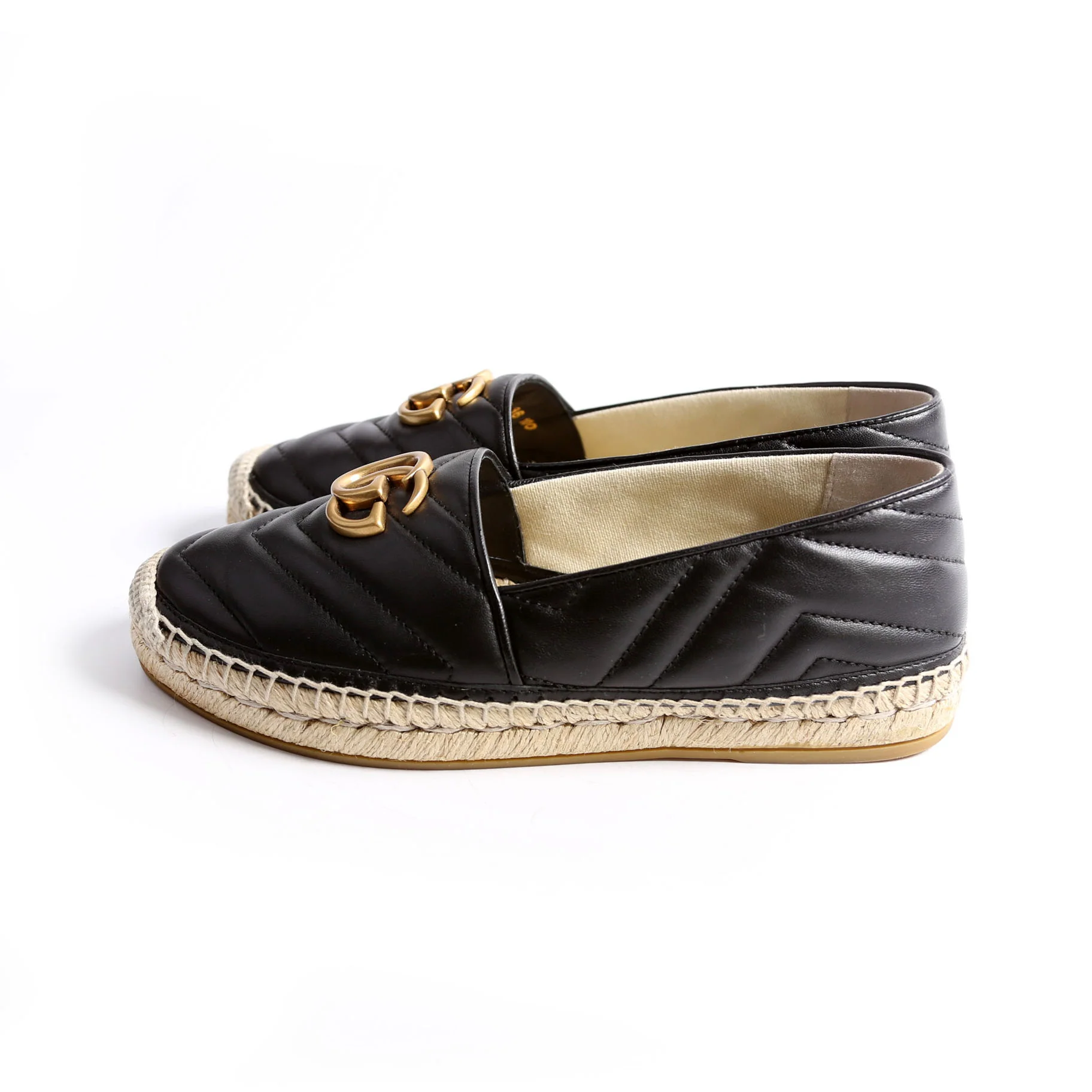 GG Marmont Espadrille Size 36 - Image 3