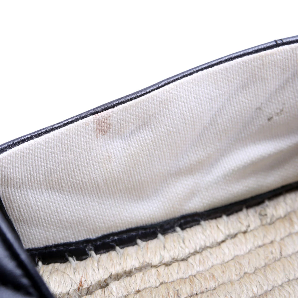 GG Marmont Espadrille Size 41.5 Black - Image 7
