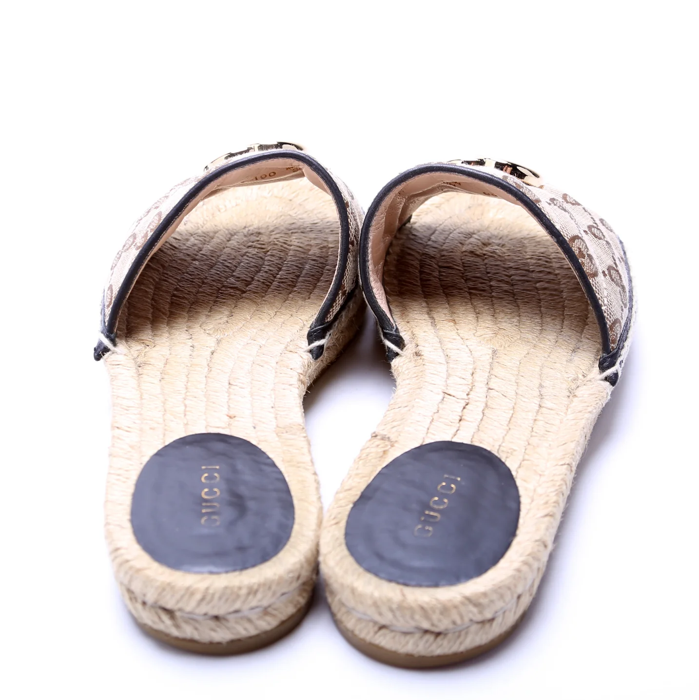 GG Marmont Espadrille Slides Size 38.5 - Image 4