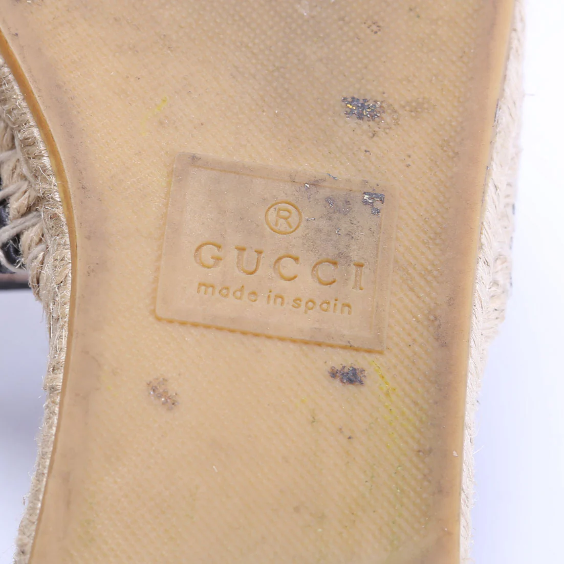 GG Marmont Espadrille Slides Size 39 - Image 11
