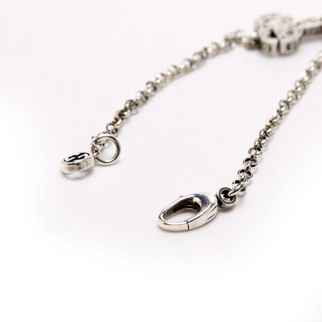 GG Marmont Key Charm Aged Bracelet 925 - Image 4