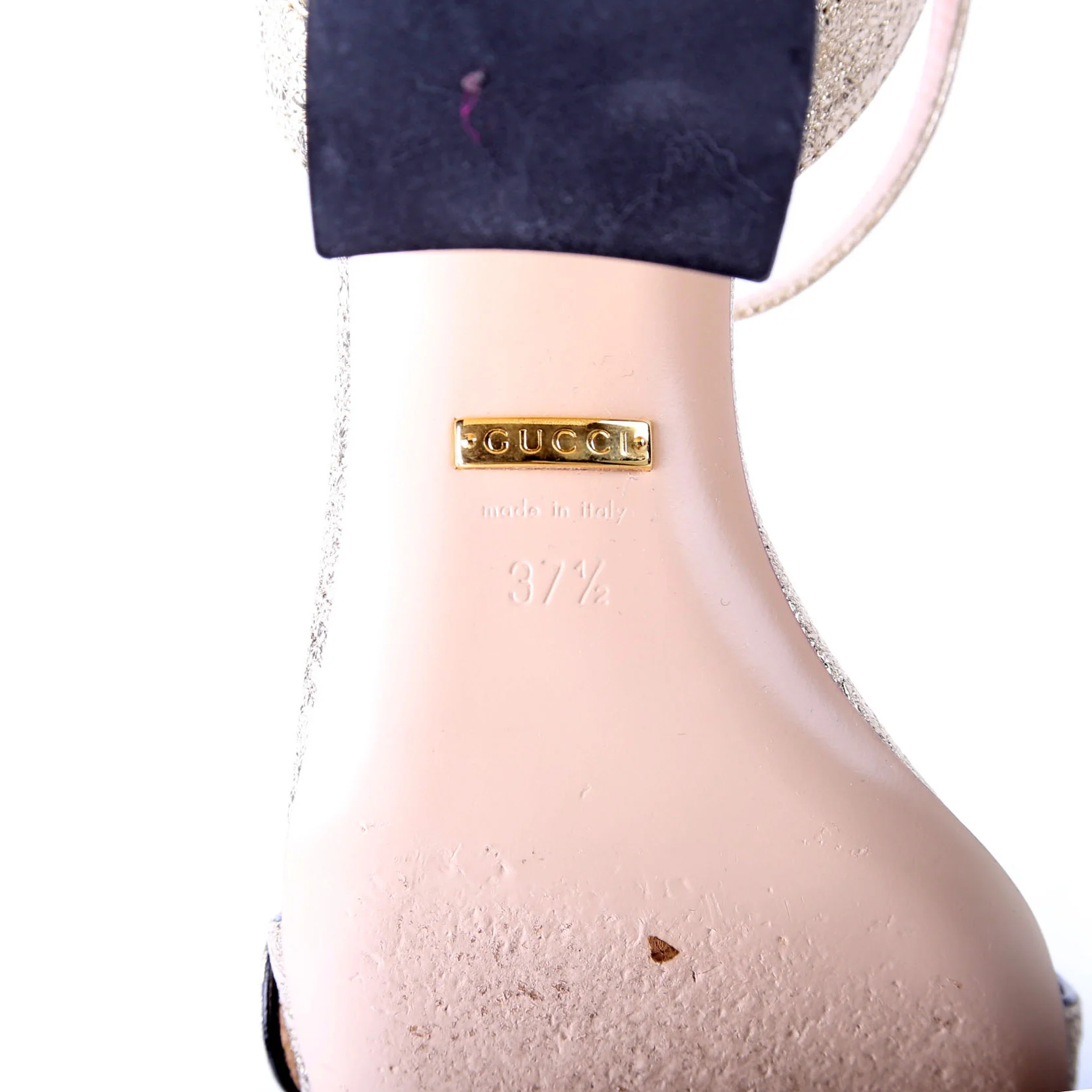 GG Marmont Sandal Heels Size 37.5 - Image 8