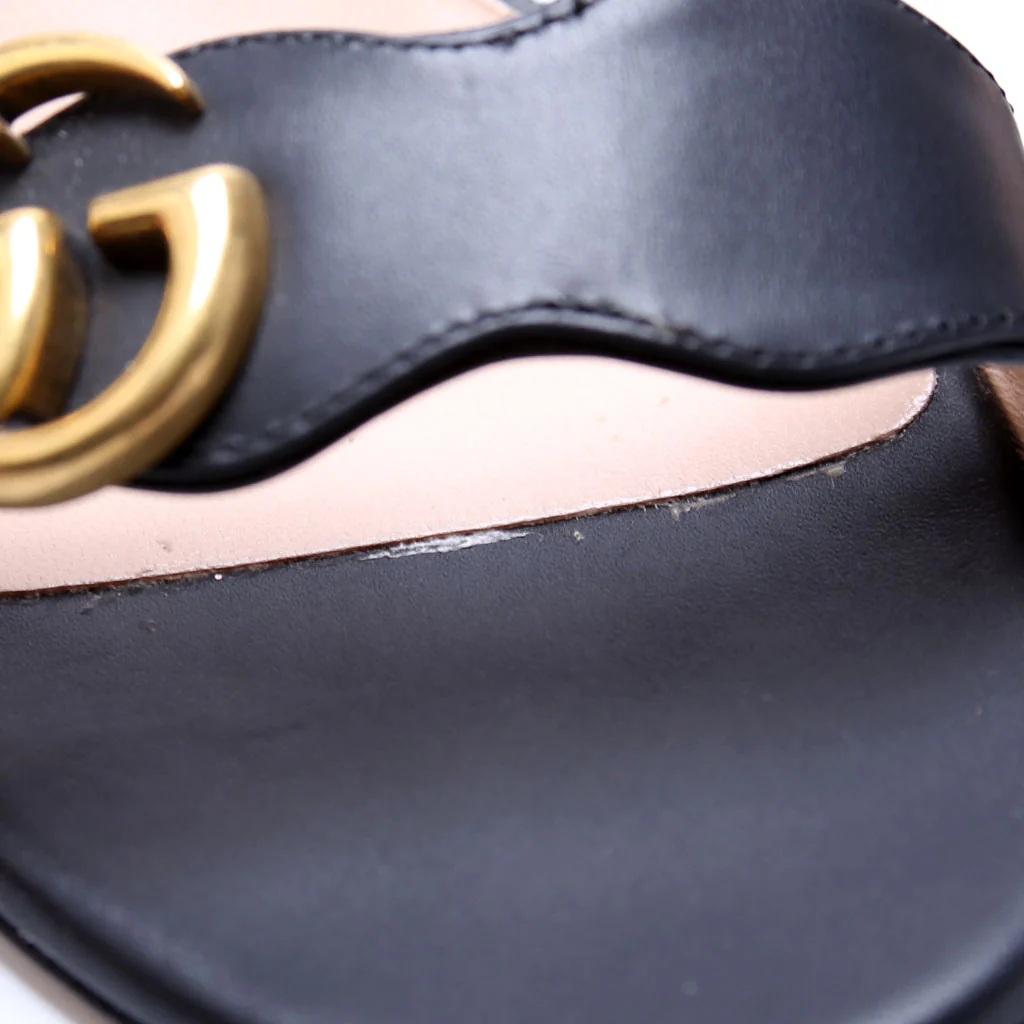 GG Marmont Sandal Heels Size 37 - Image 7
