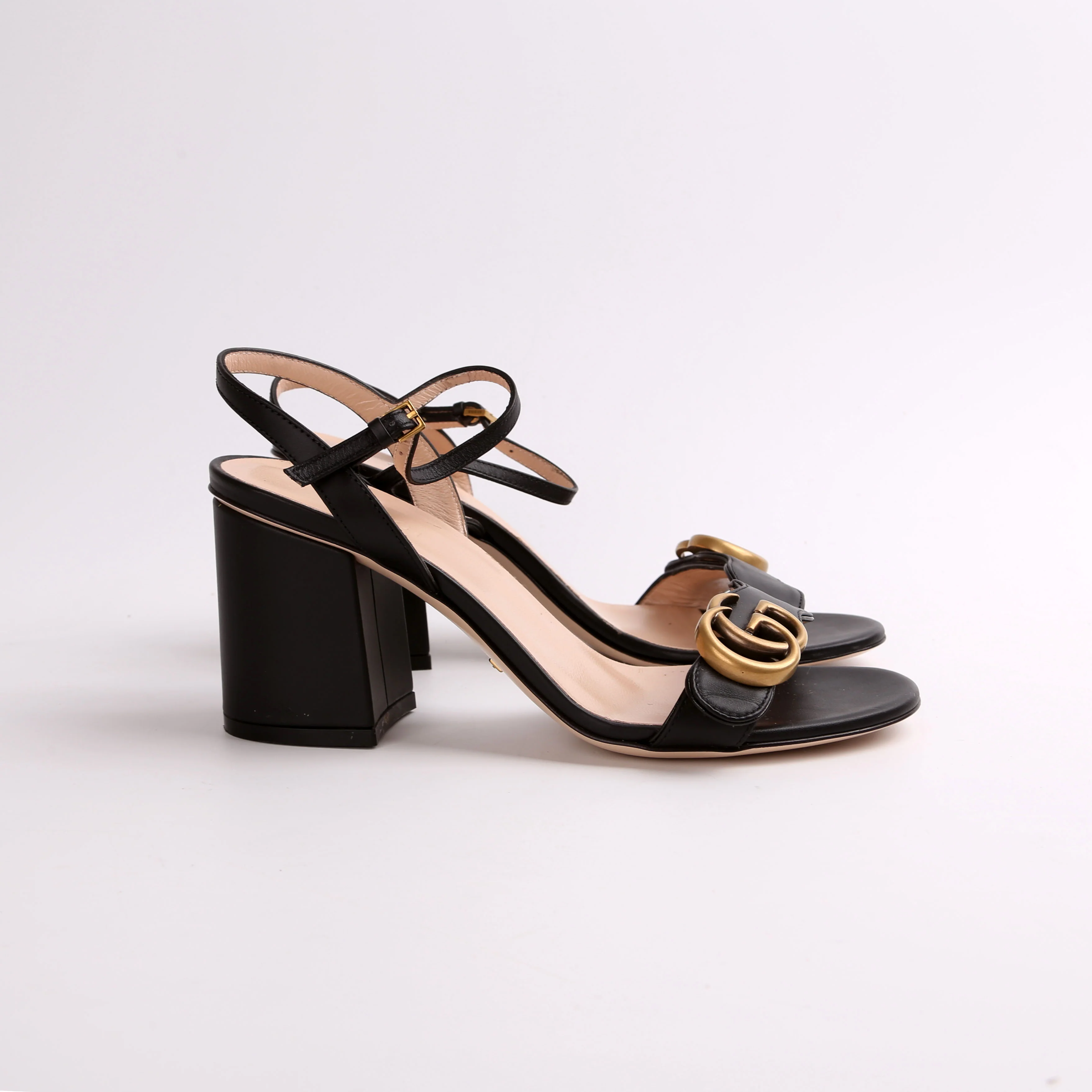 GG Marmont Sandal Heels Sz 36 - Image 3