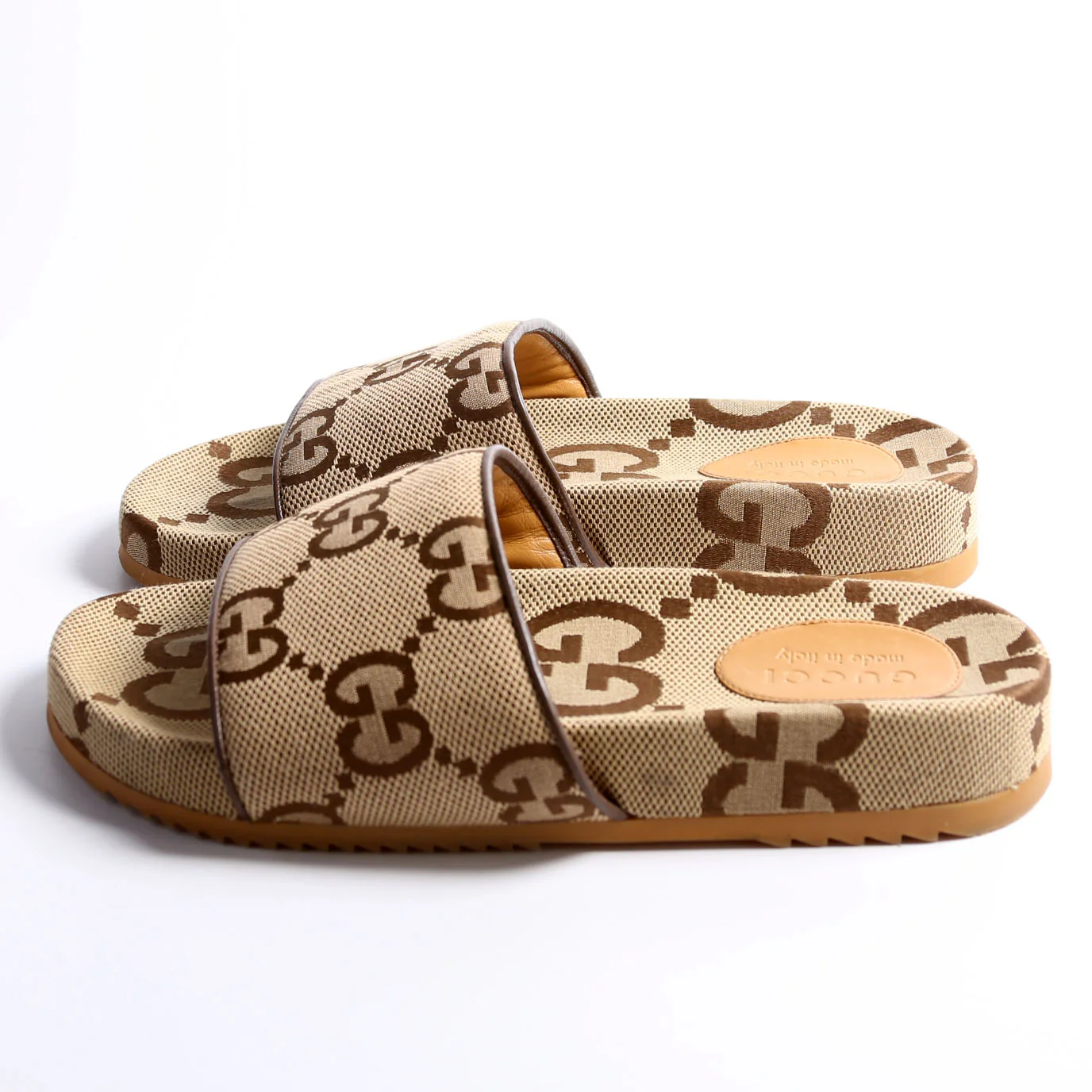 GG Maxi Slides Men's Size 9 - Image 3