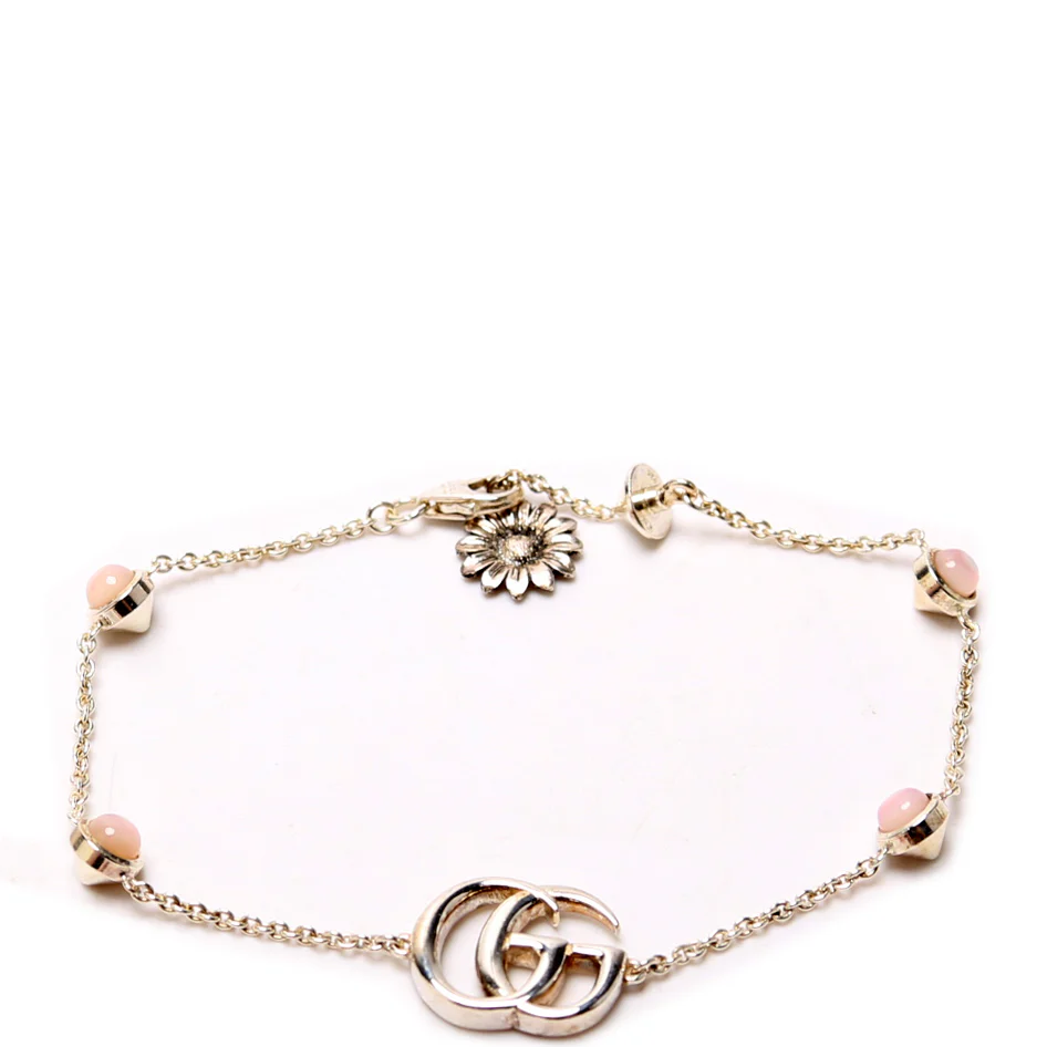 GG Mother of Pearl with Flower Bracelet