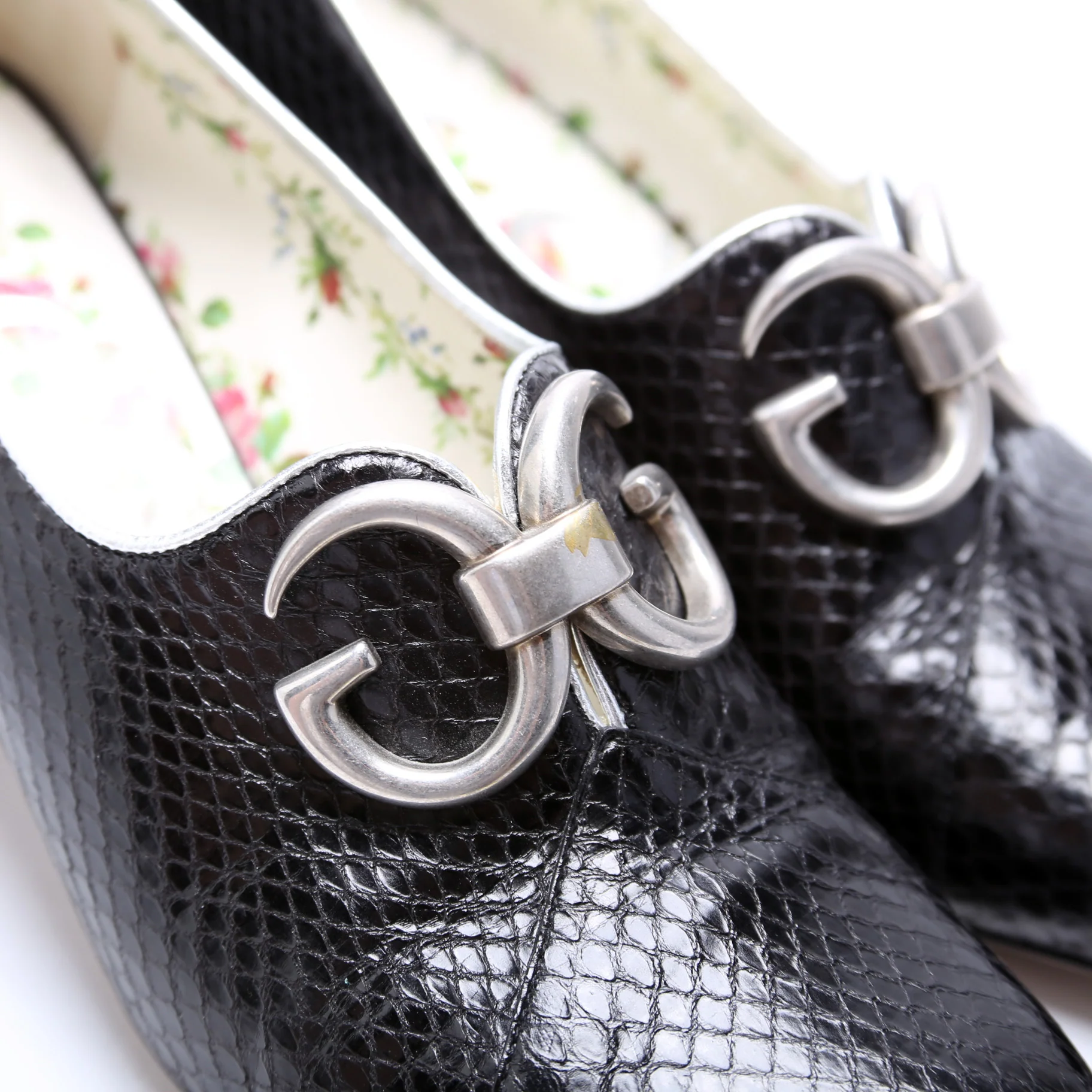GG Patent Loafers Size 38.5 - Image 5