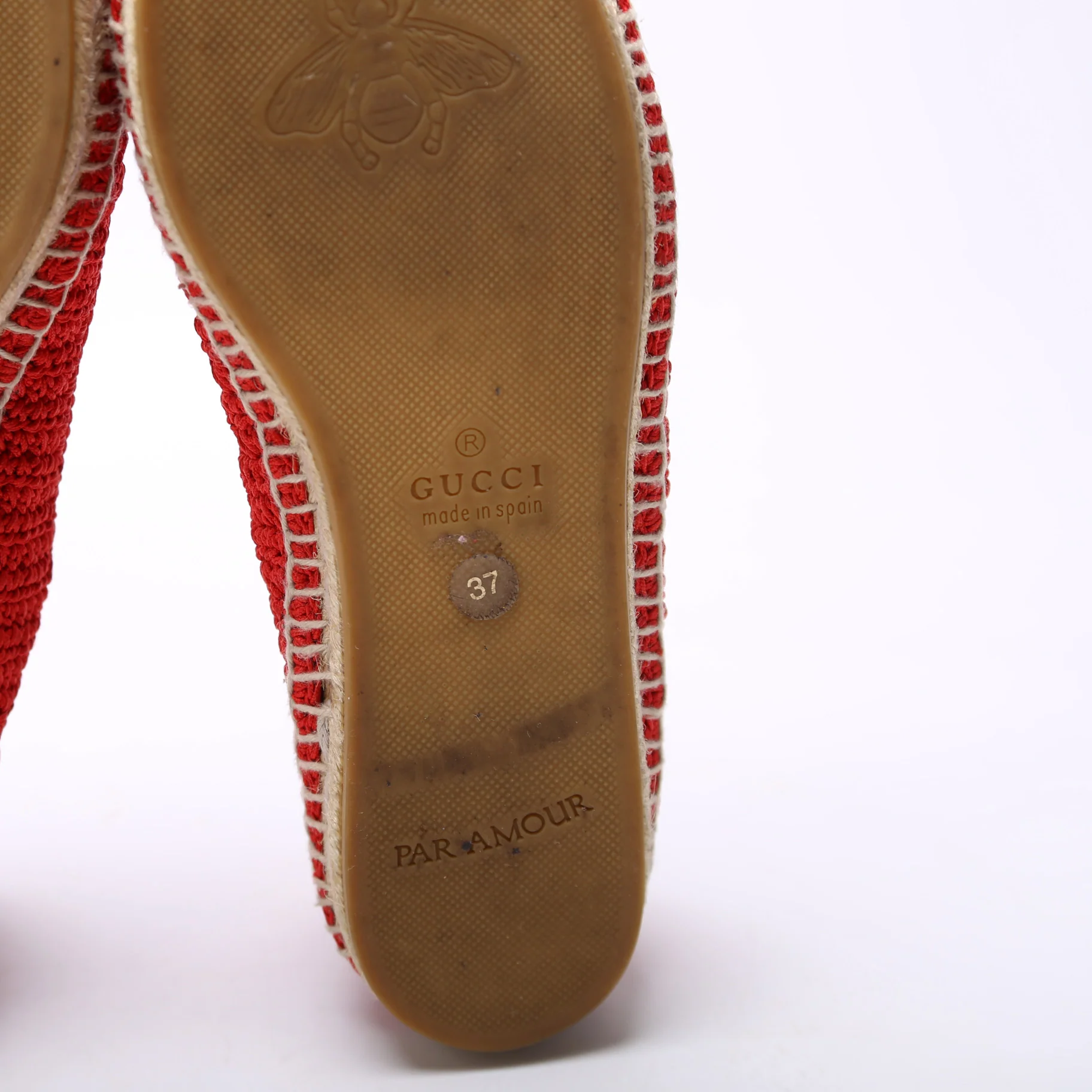 GG Pearl Espadrilles Size 37 - Image 9