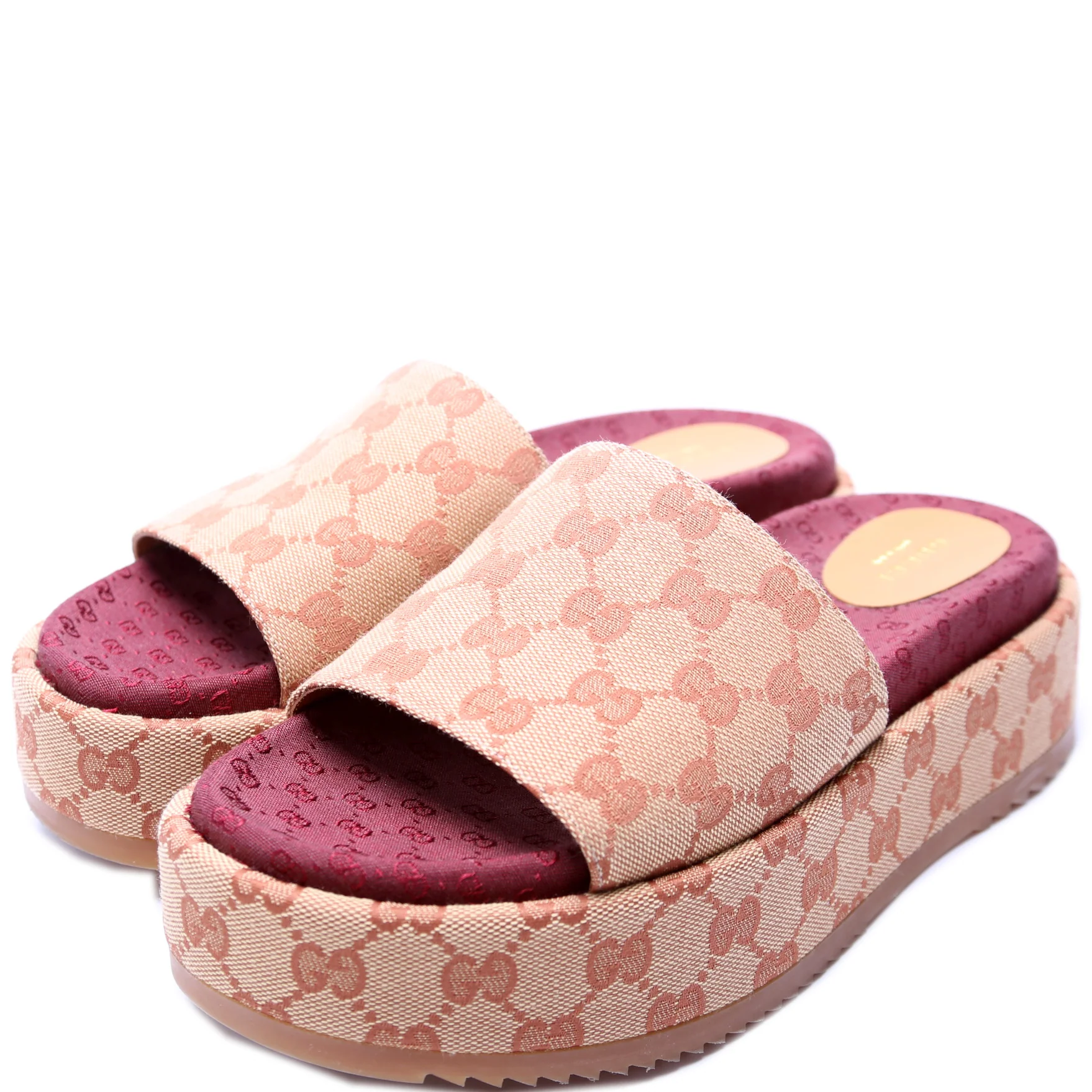 GG Platform Sandals Size 39
