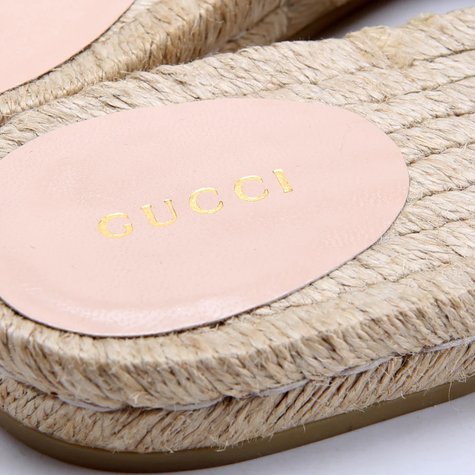 GG Psychedelic Marmont Espadrille Slides Size 40 - Image 5