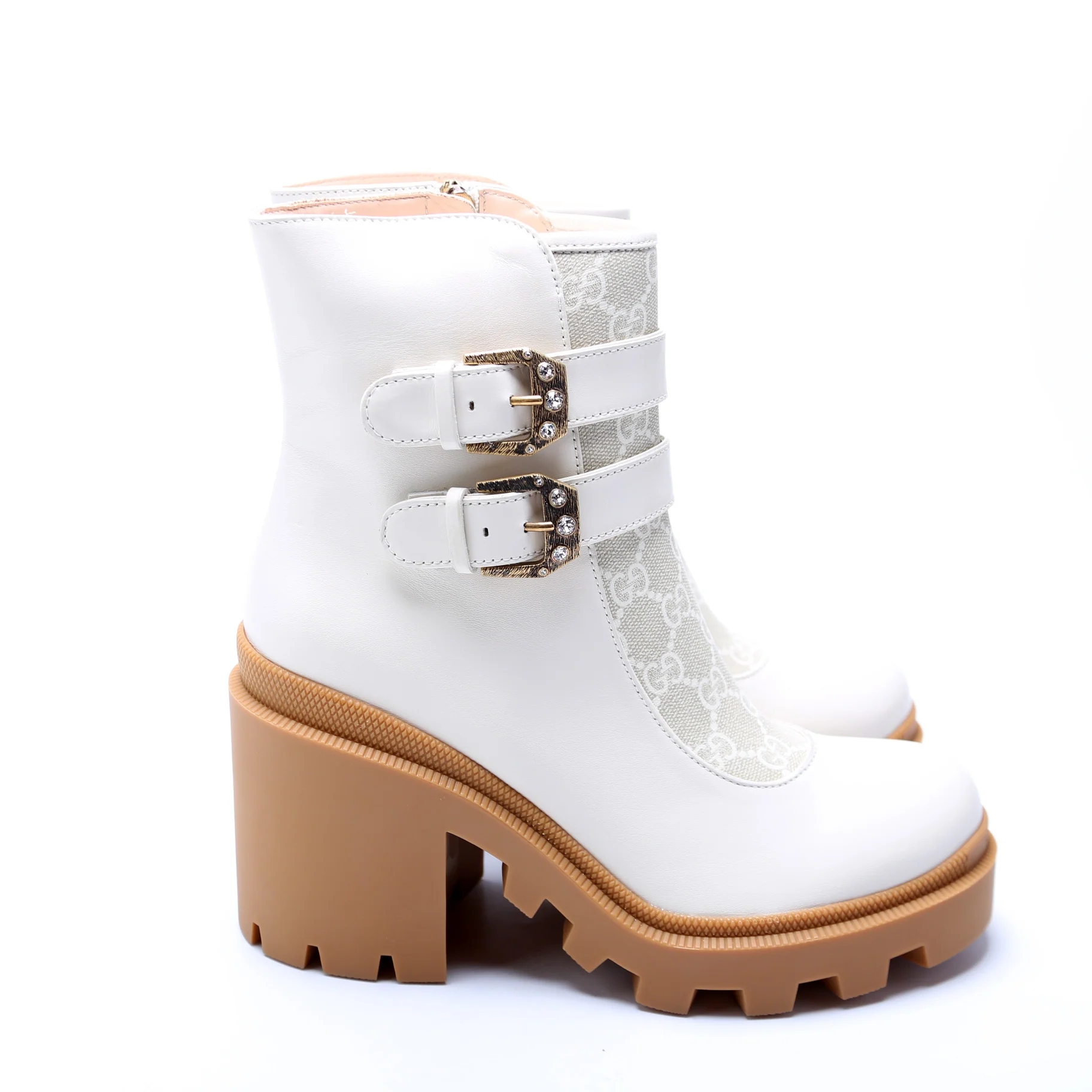 GG Supreme Buckle Boots Size 39 - Image 3