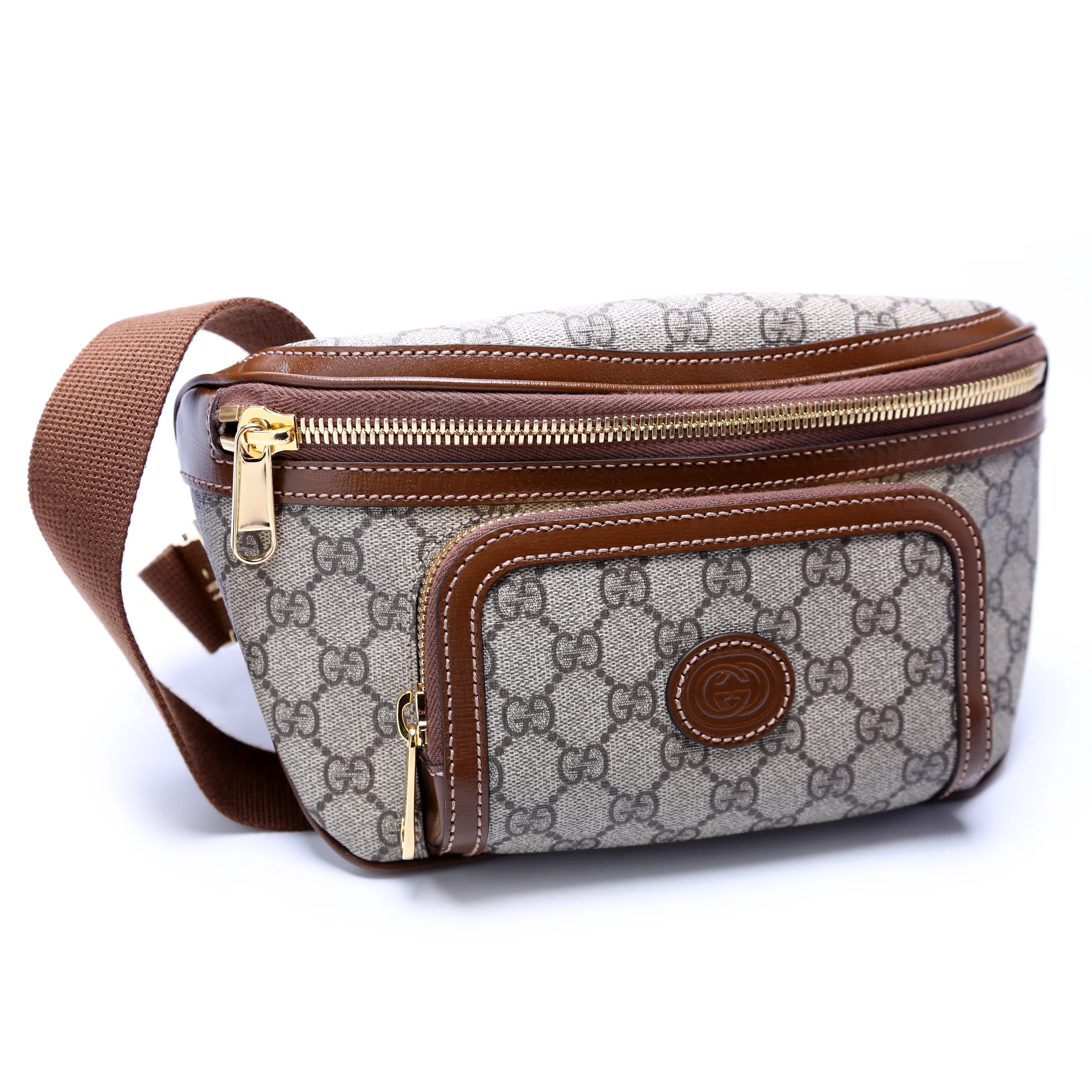 GG Supreme Interlocking GG Large Belt Bag 733240 - Image 2