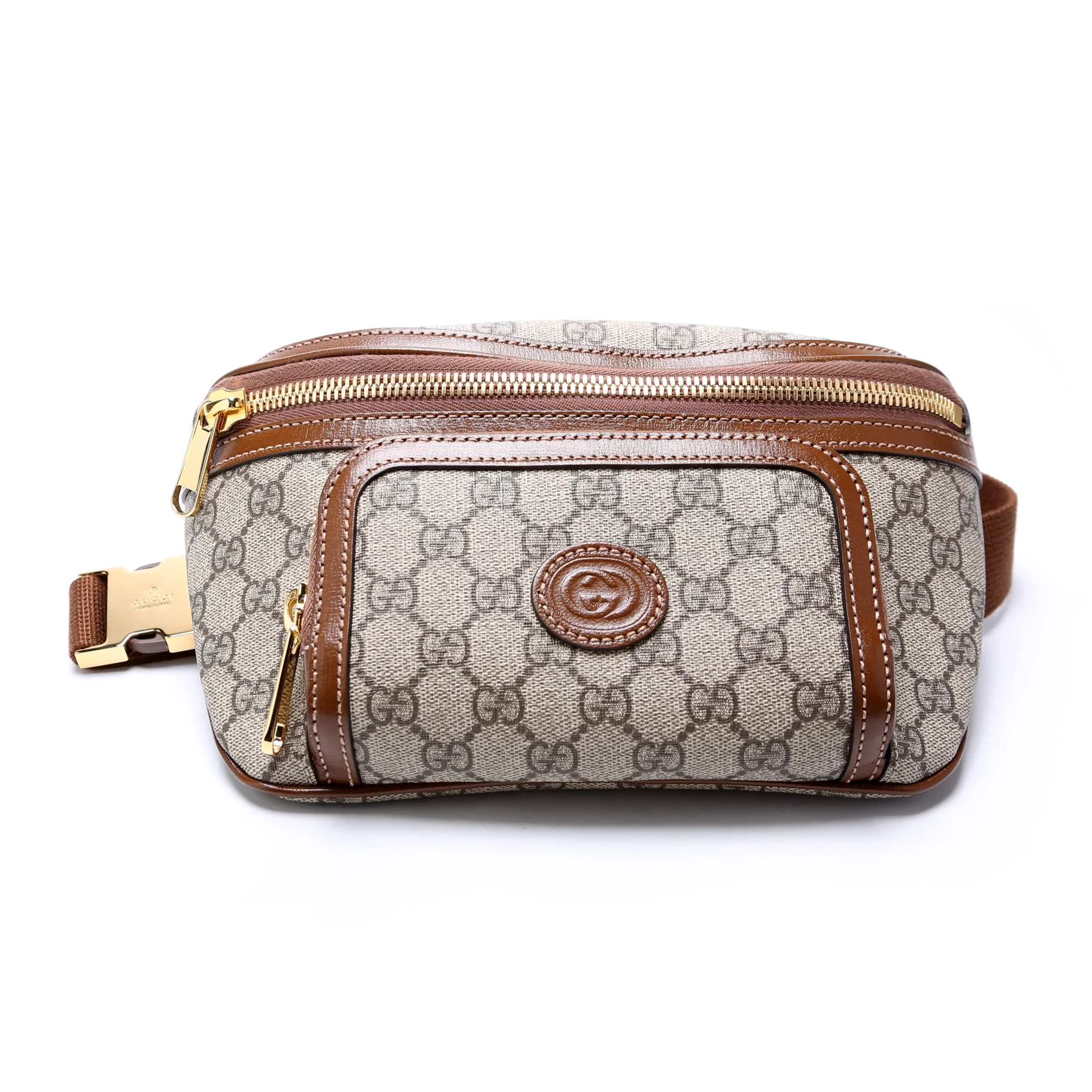 GG Supreme Interlocking GG Large Belt Bag 733240 - Image 4