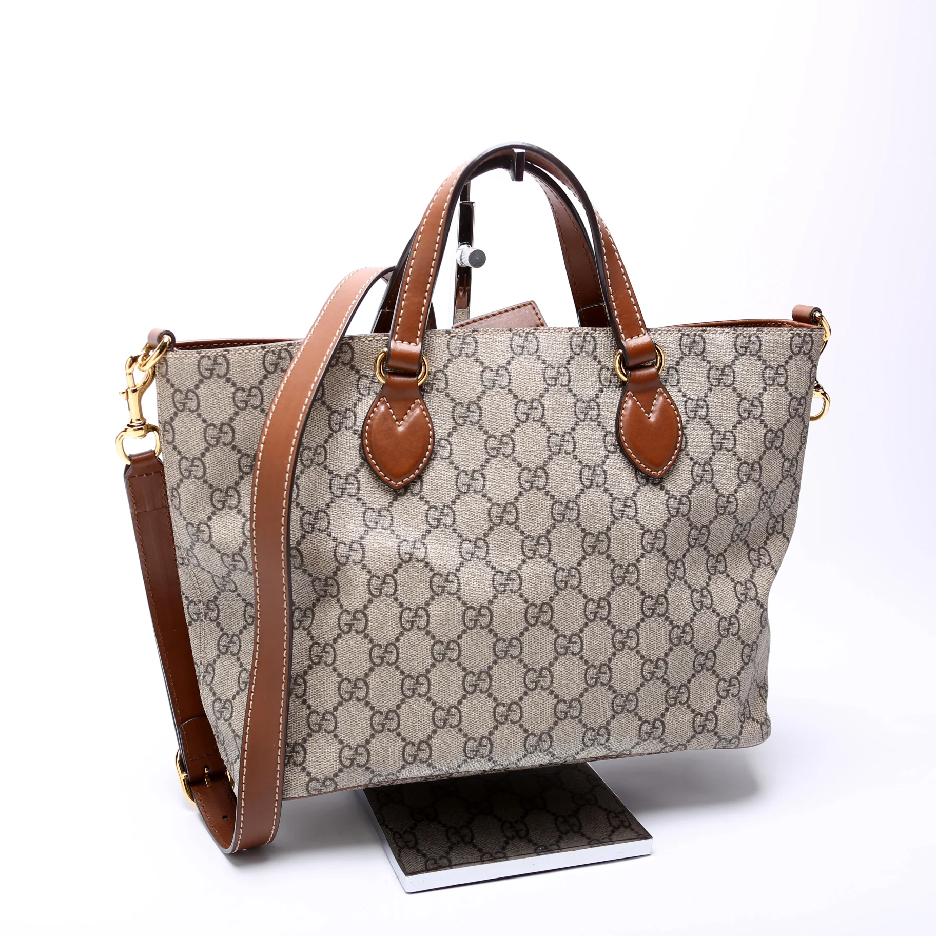 GG Supreme Small Tote 473887 - Image 2
