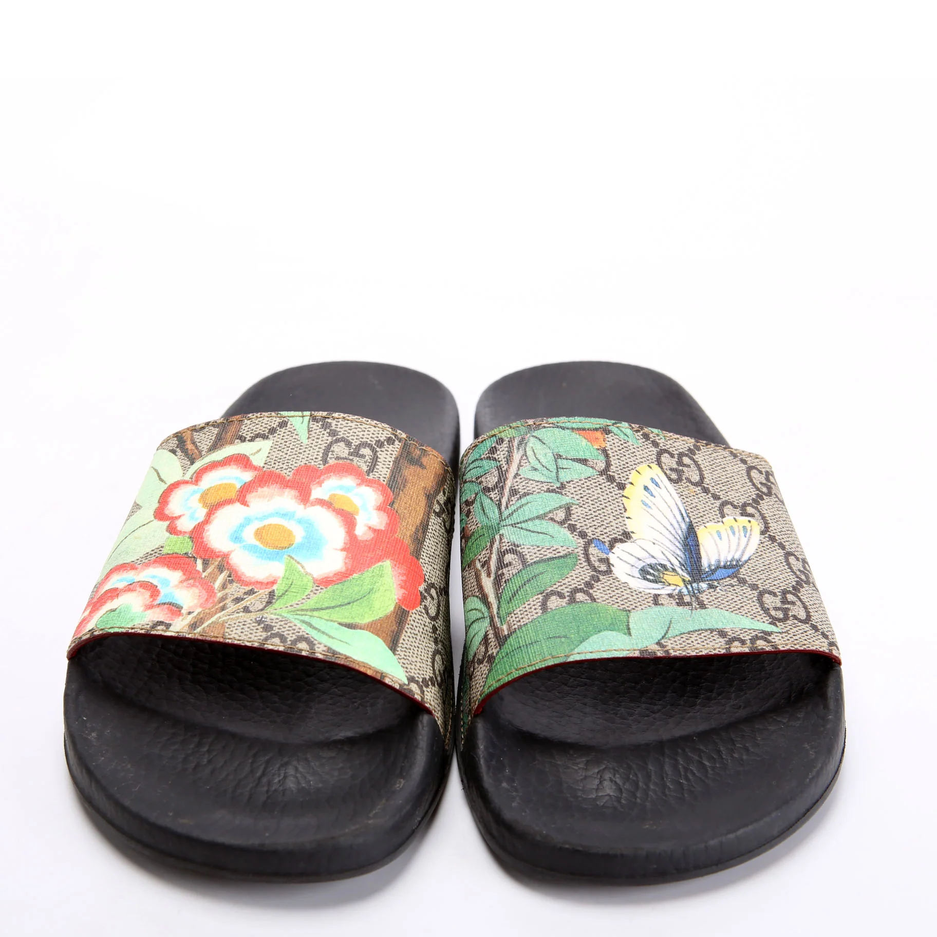 GG Tian Slides Size 38 Beige/Multicolor - Image 2