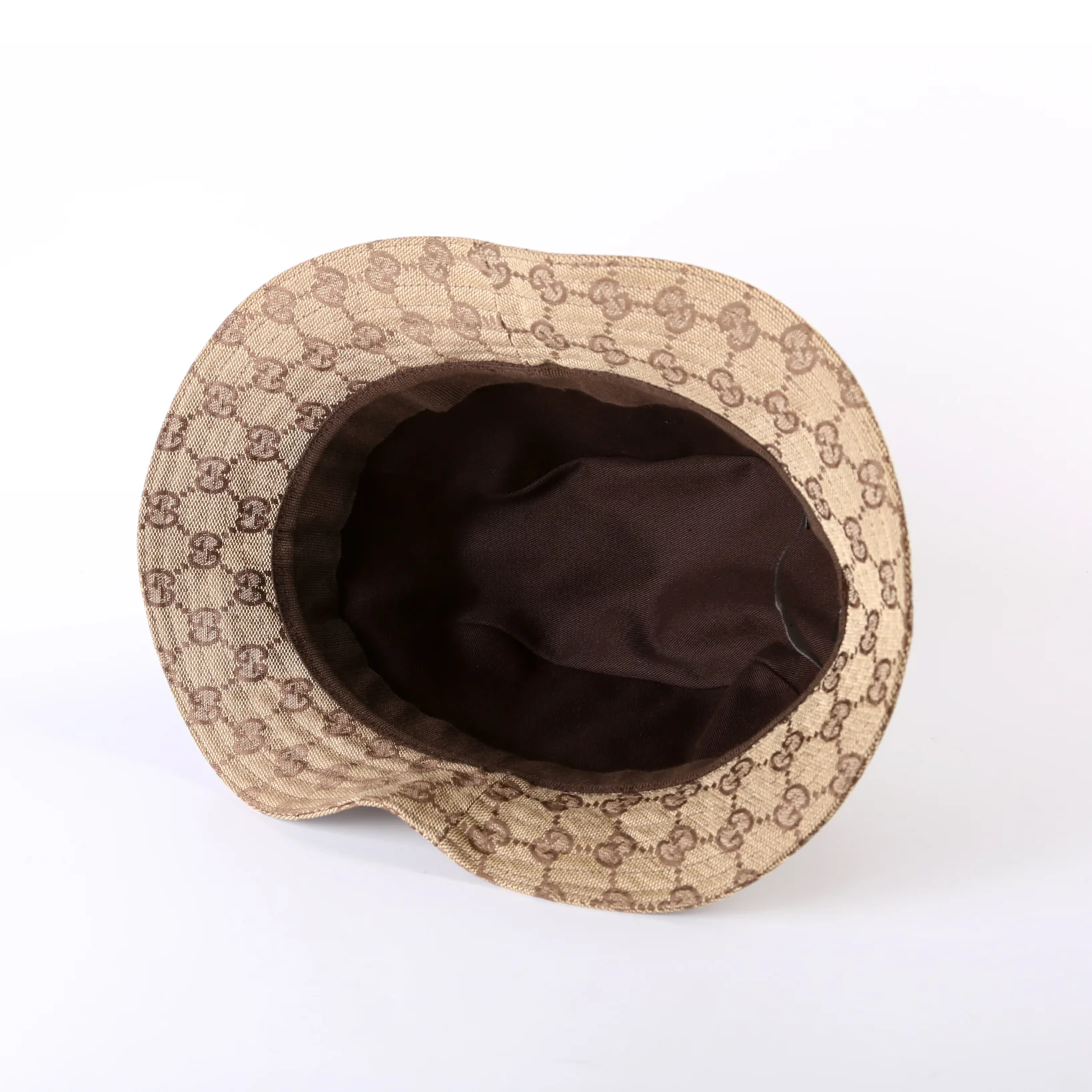 GG Web Fedora Hat Size Large Tan - Image 5