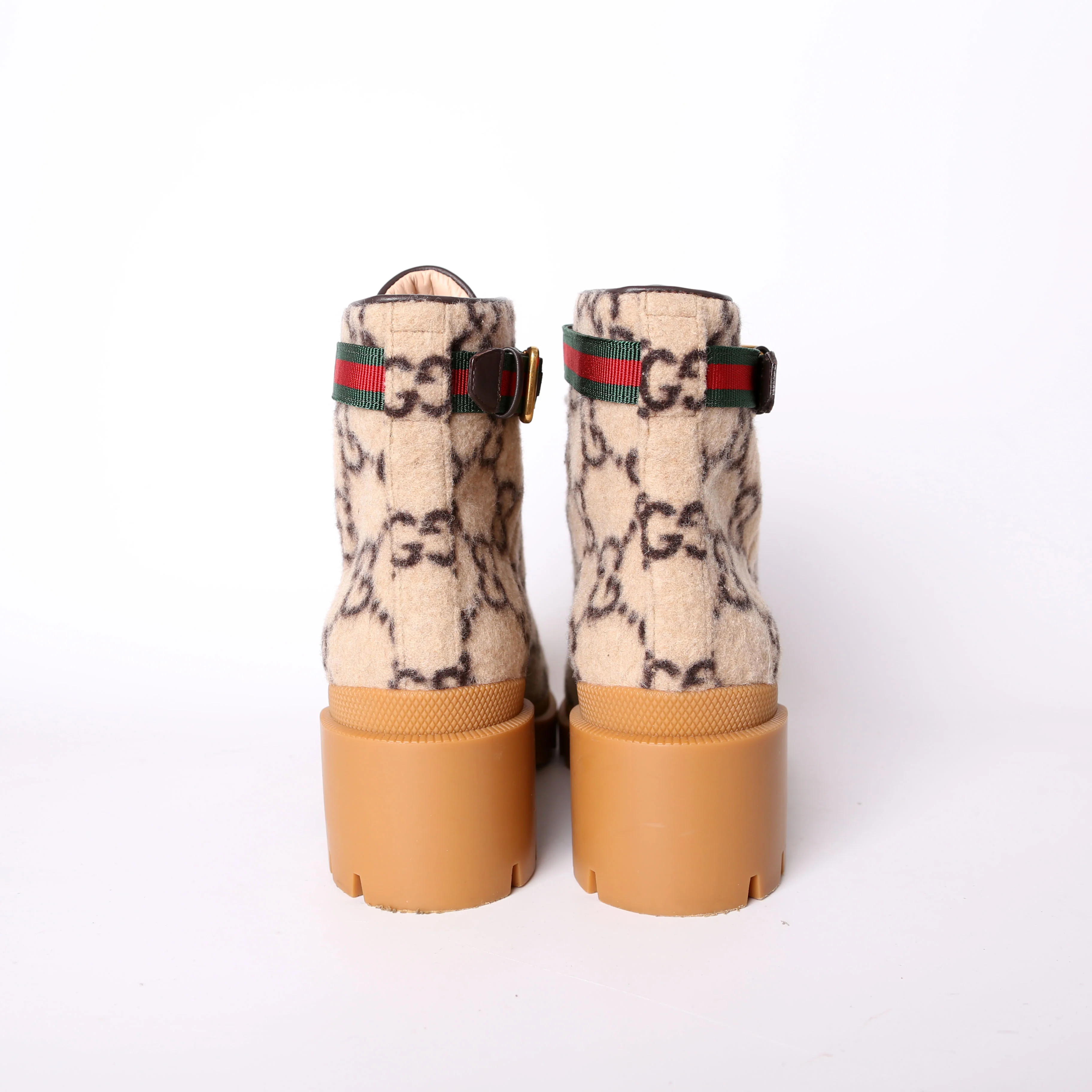 GG Wool Combat Boots Size 39 - Image 4
