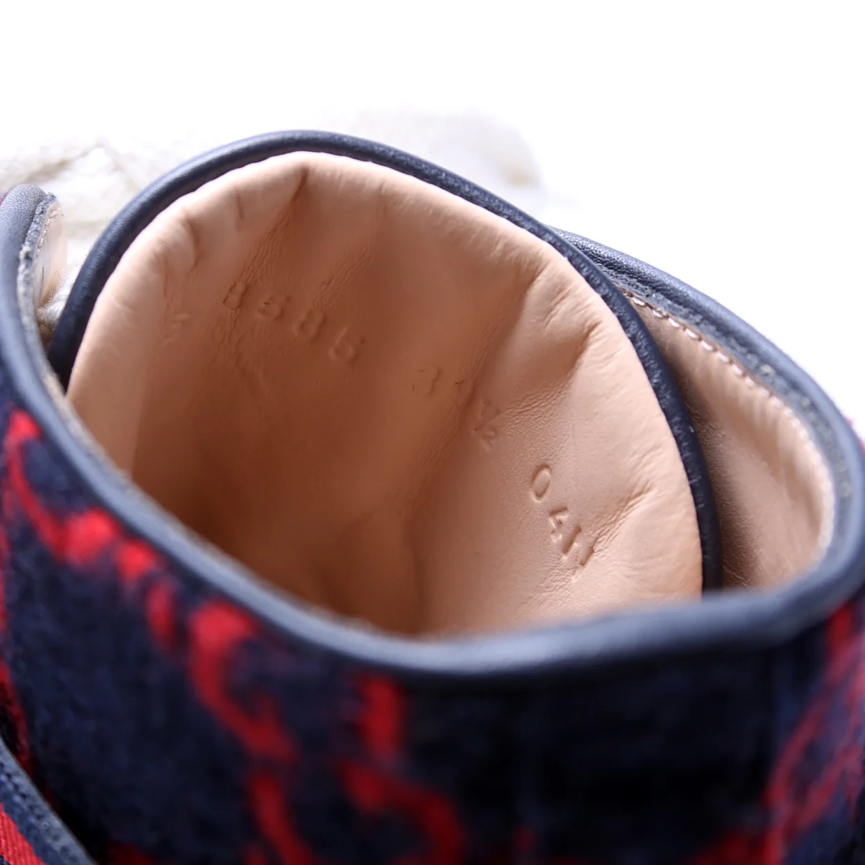 GG Wool Combat Boots Size 39.5 - Image 6